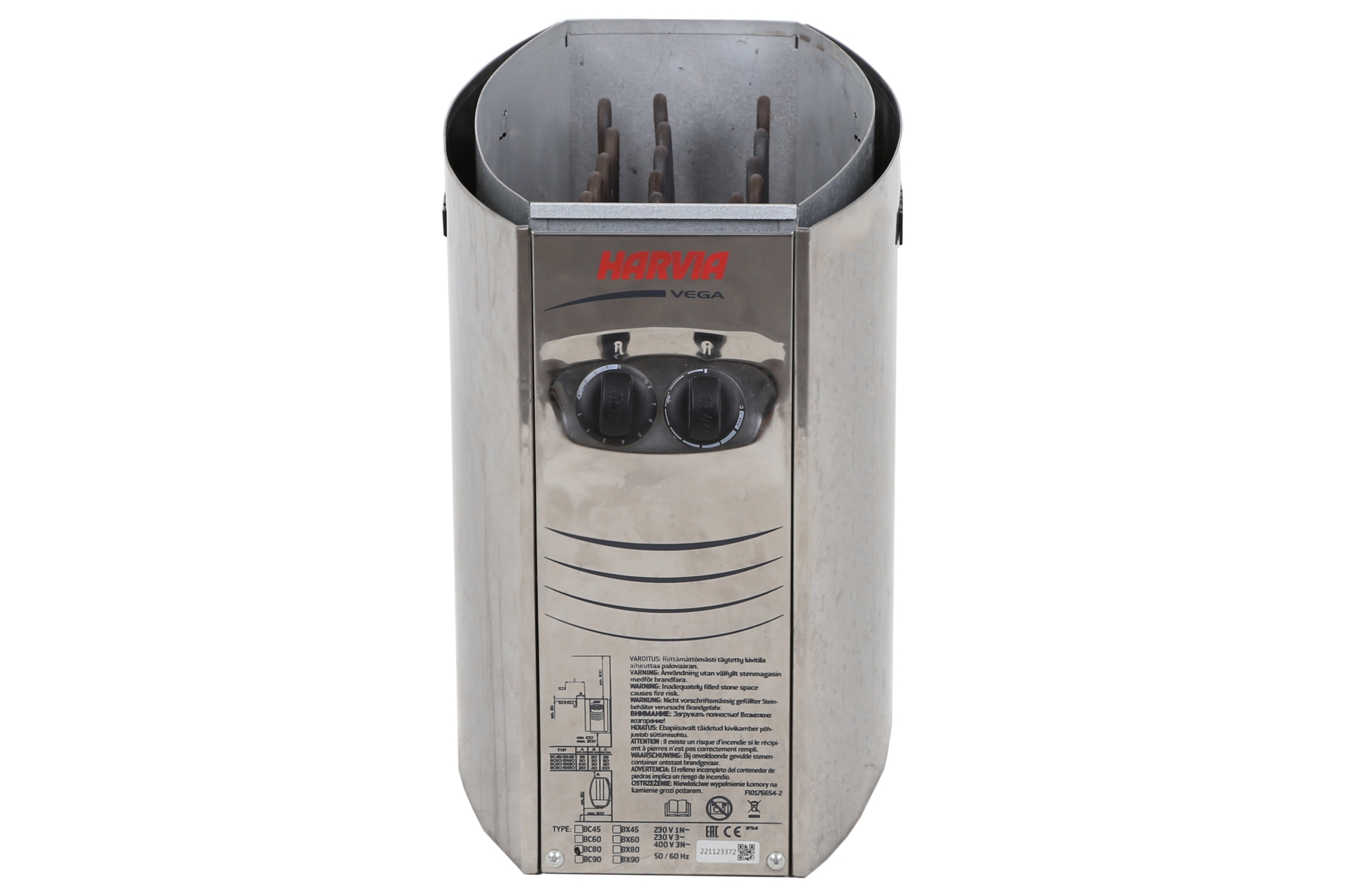 Piec elektryczny do sauny Harvia 8 kW II. gatunek