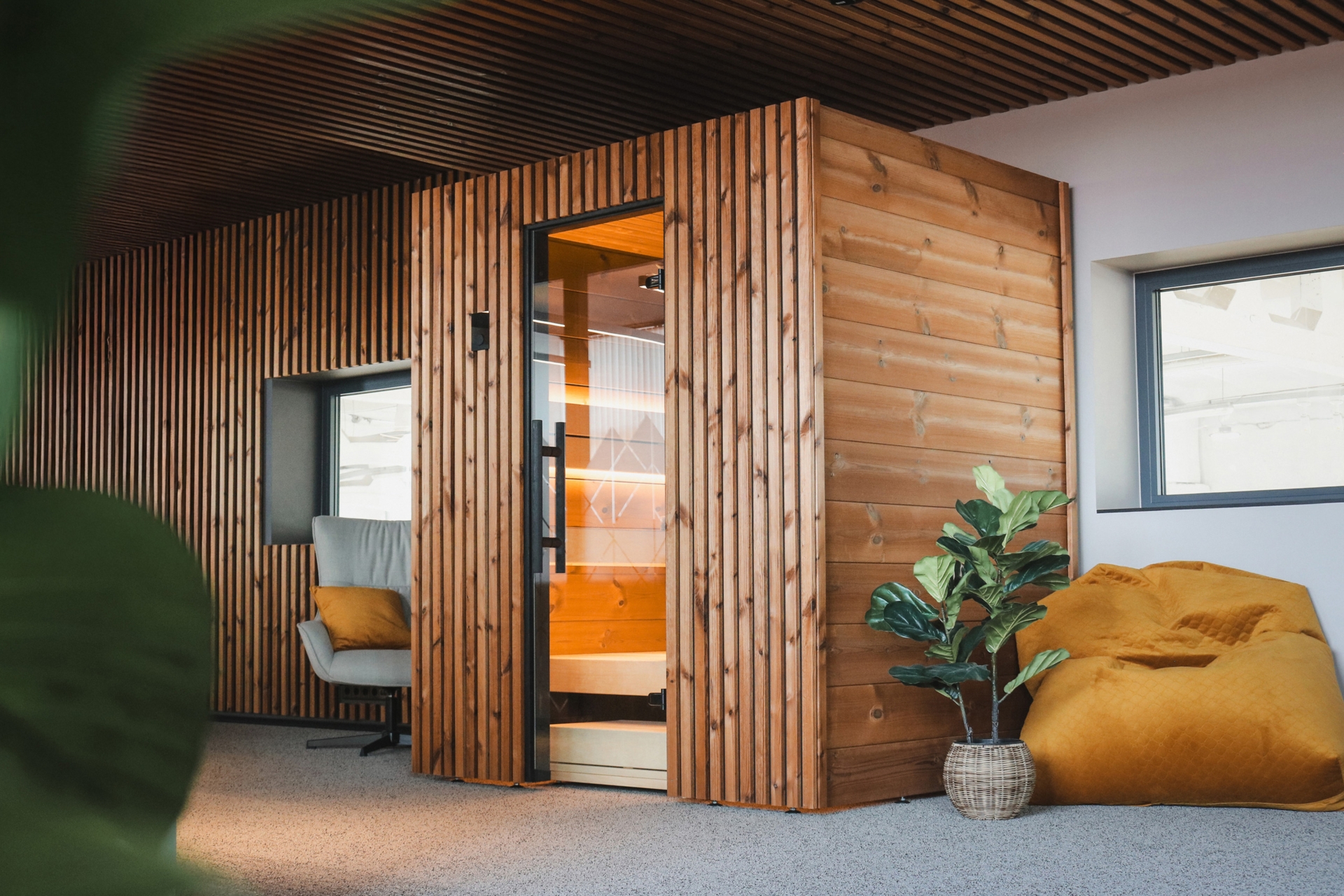 Sauna fińska Leil® Saunas Como 4-osobowa