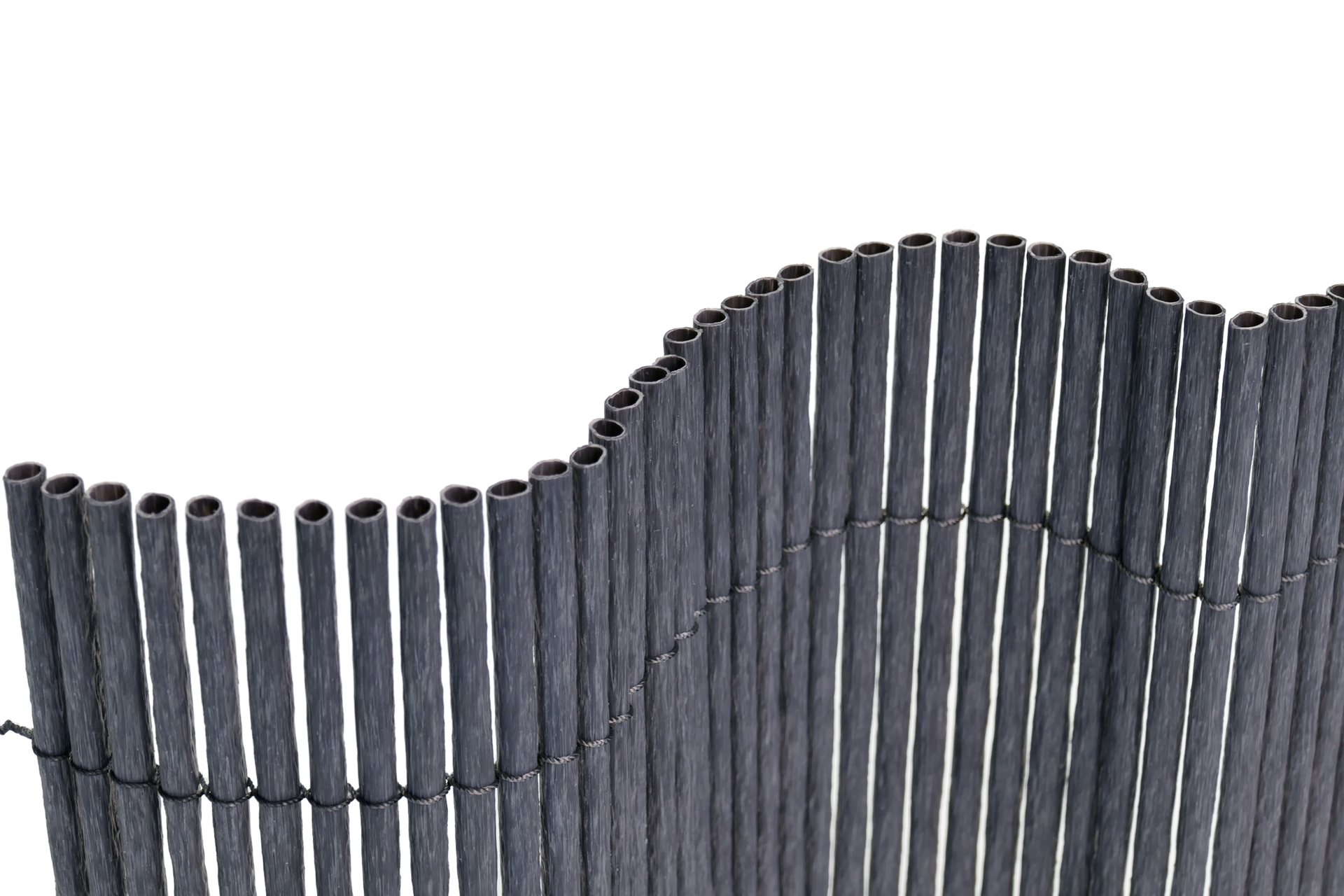 Mata wzmocniona PP+PE na ogrodzenie 1,5 x 25 m szara