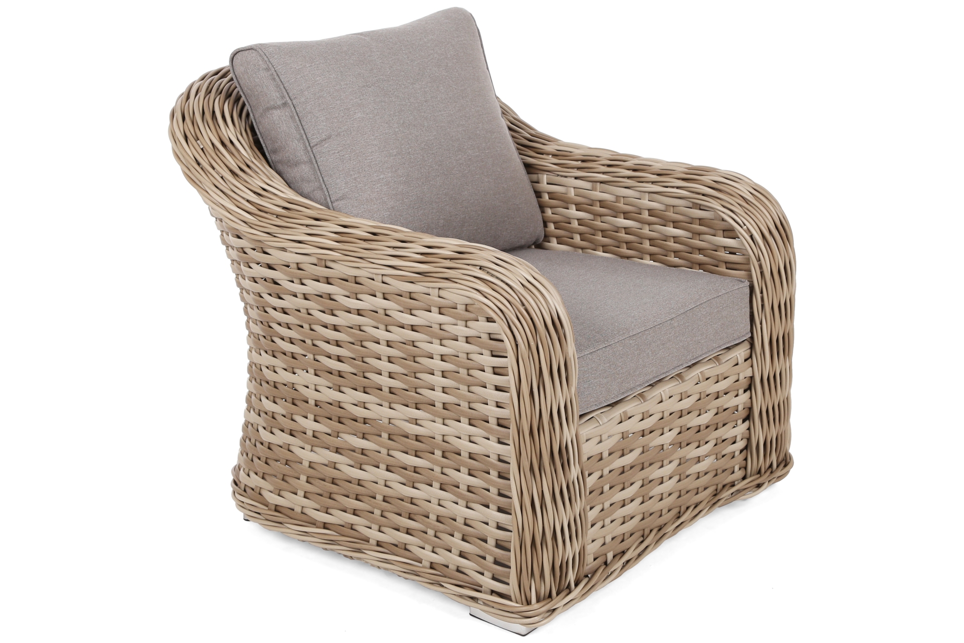 Narożny zestaw mebli ogrodowych Foggia Beige / Beige Melange