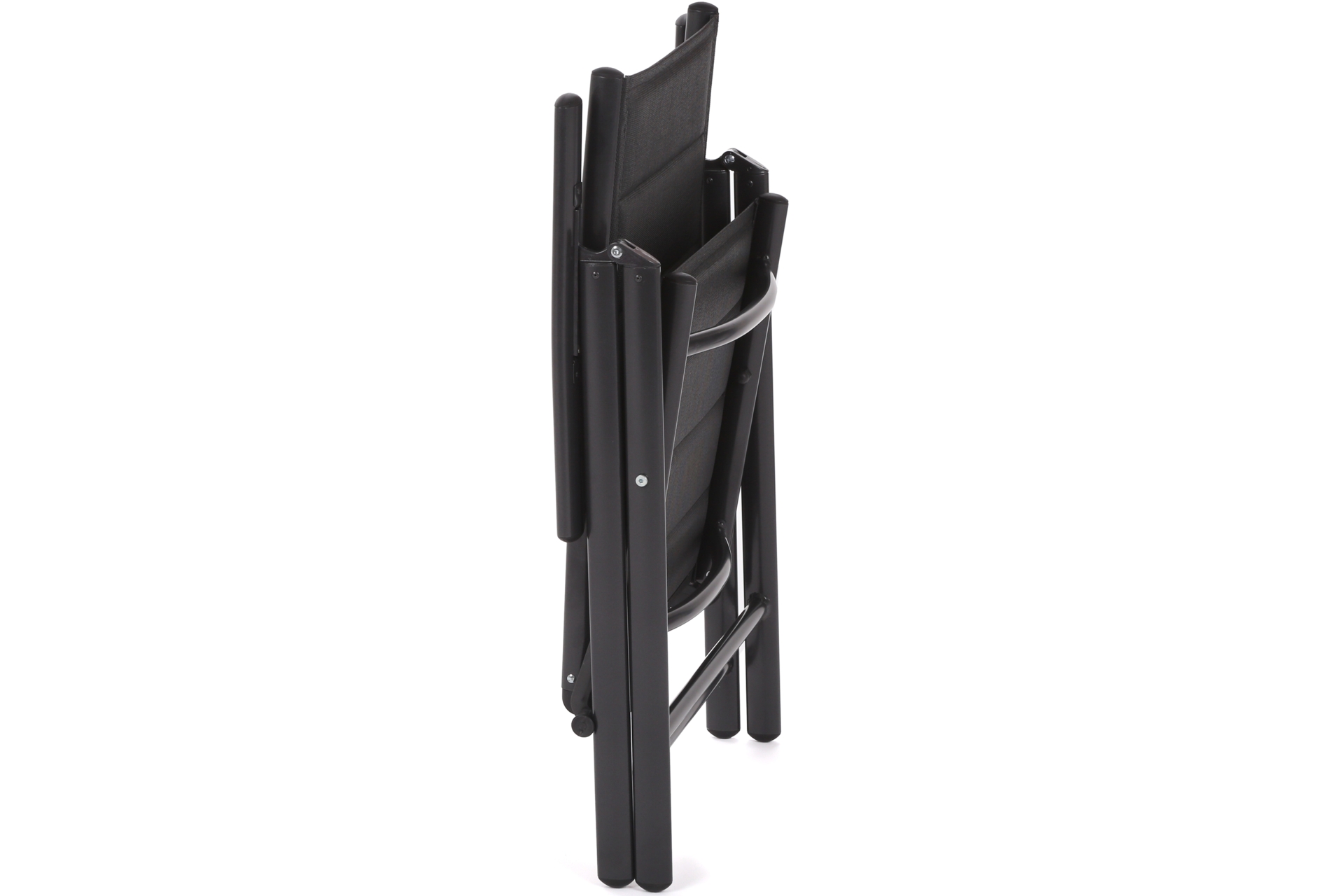 Meble ogrodowe aluminiowe Ibiza 185 cm Black / Black 8+1