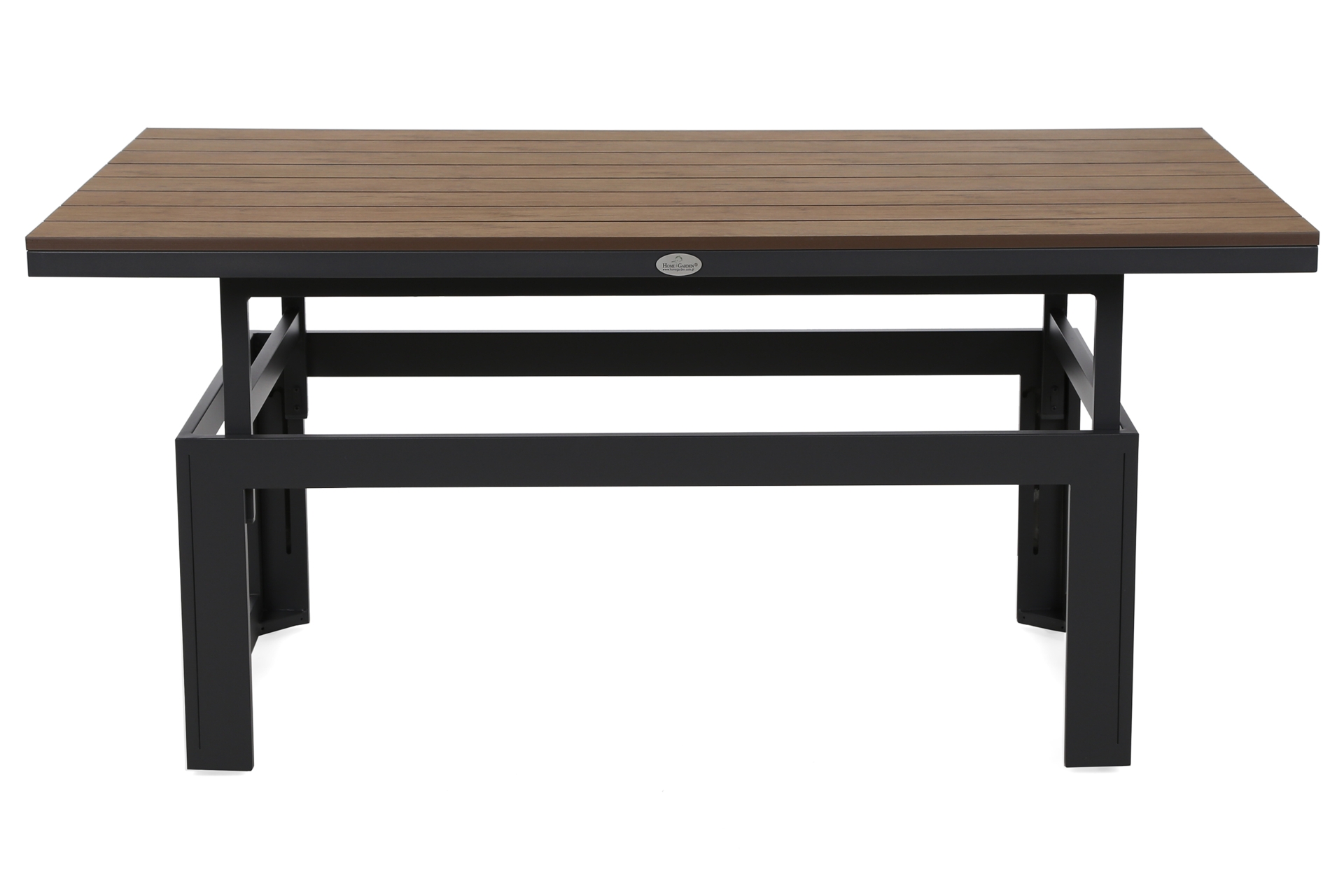 Narożne meble aluminiowe Turyn Dark Grey / Grey Melange