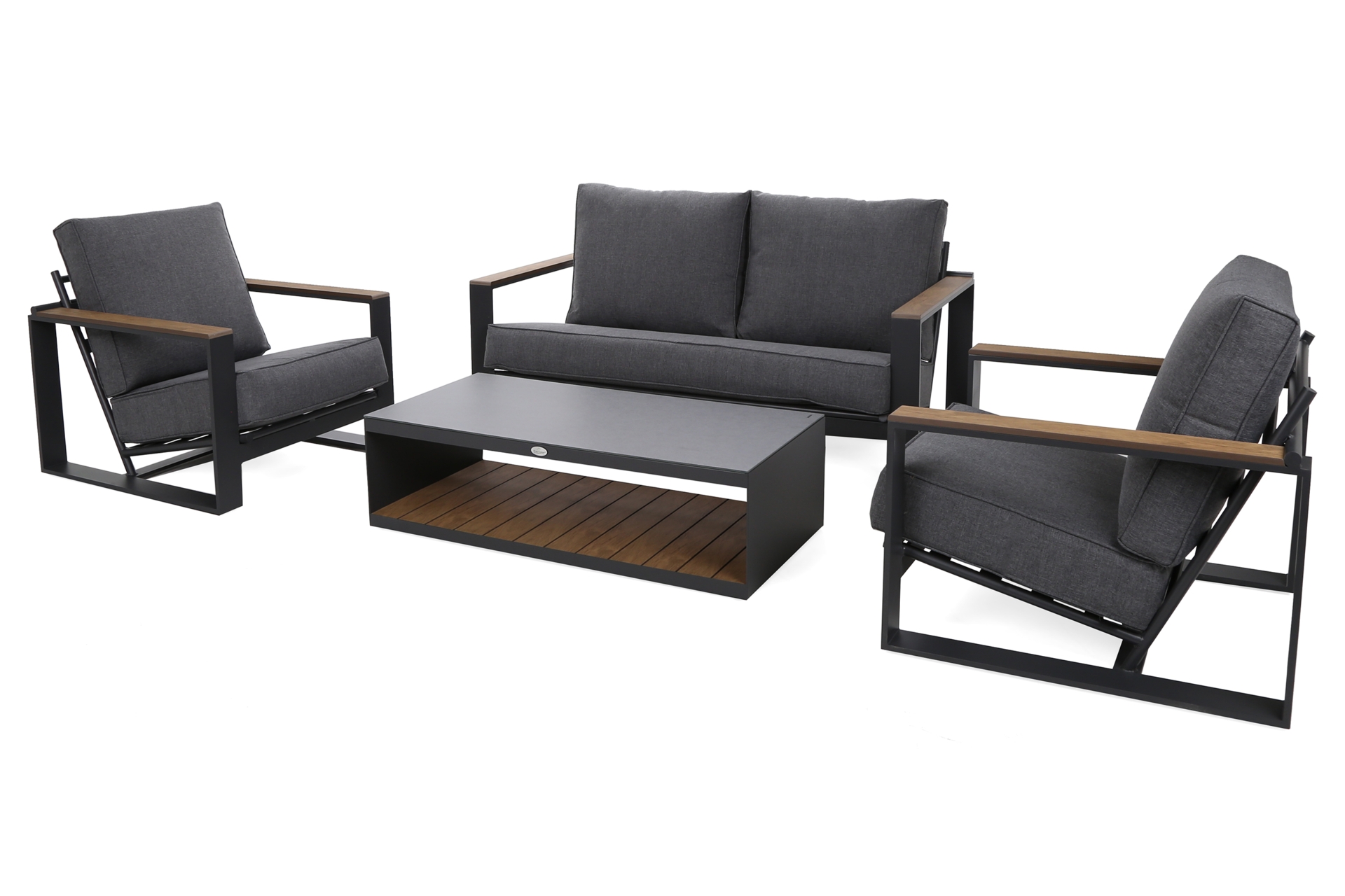 Meble ogrodowe aluminiowe San Marco Grey / Grey Melange