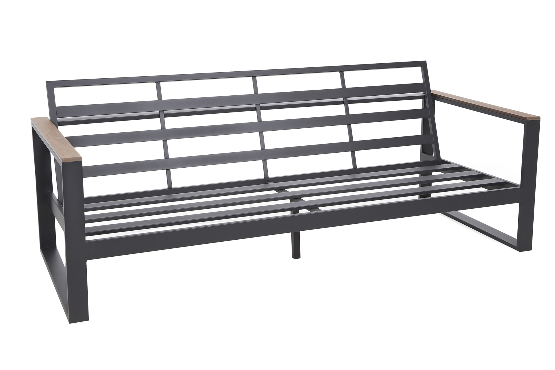 Meble ogrodowe aluminiowe Sorrento Polywood Grey / Grey Melange