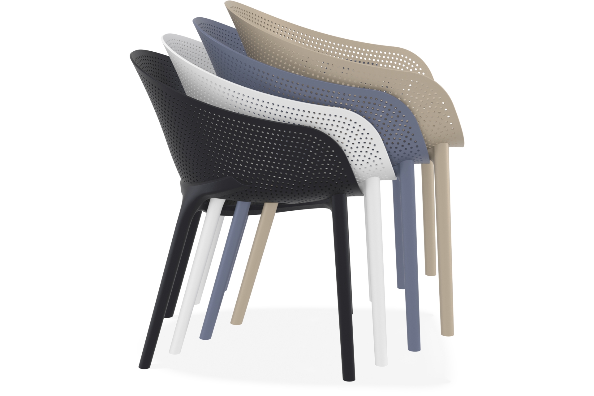 Krzesło Siesta Sky Pro Taupe do ogrodu Krzesło Siesta Sky Pro Taupe