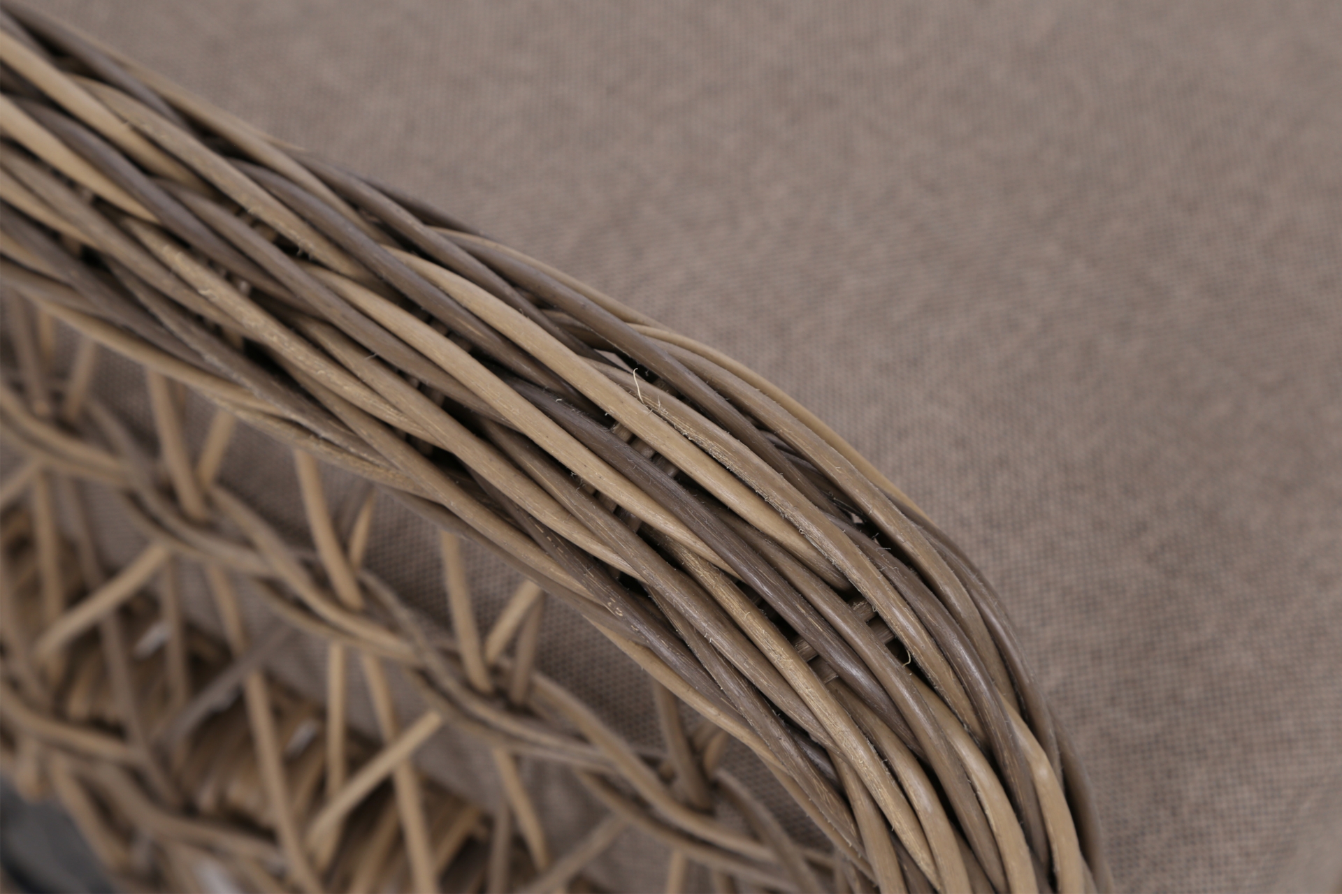 Meble ogrodowe technorattanowe Corfu Light Brown / Beige Melange