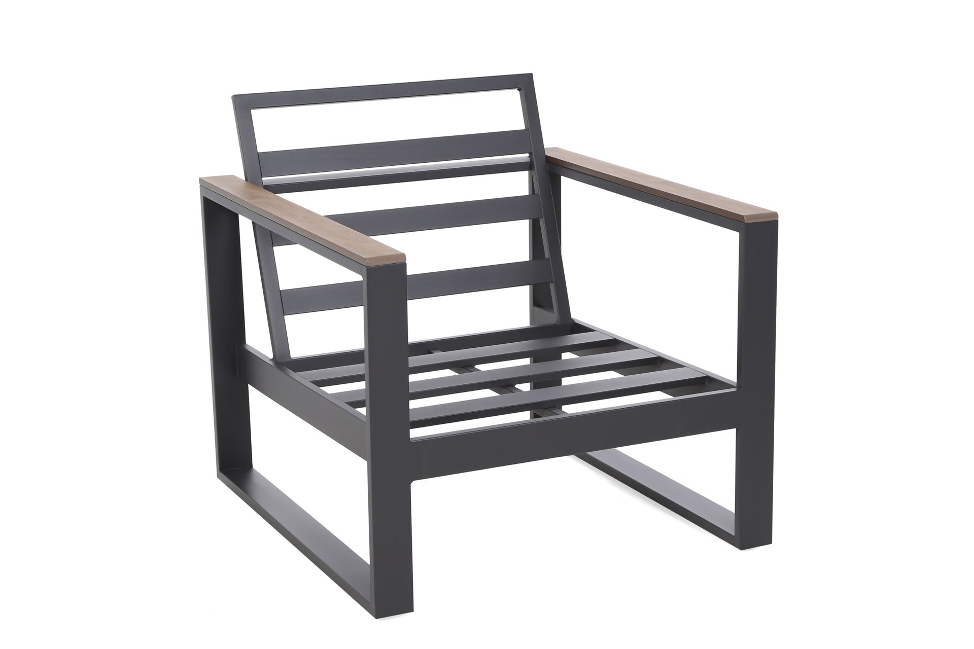 Meble ogrodowe aluminiowe Sorrento Polywood Grey / Grey Melange