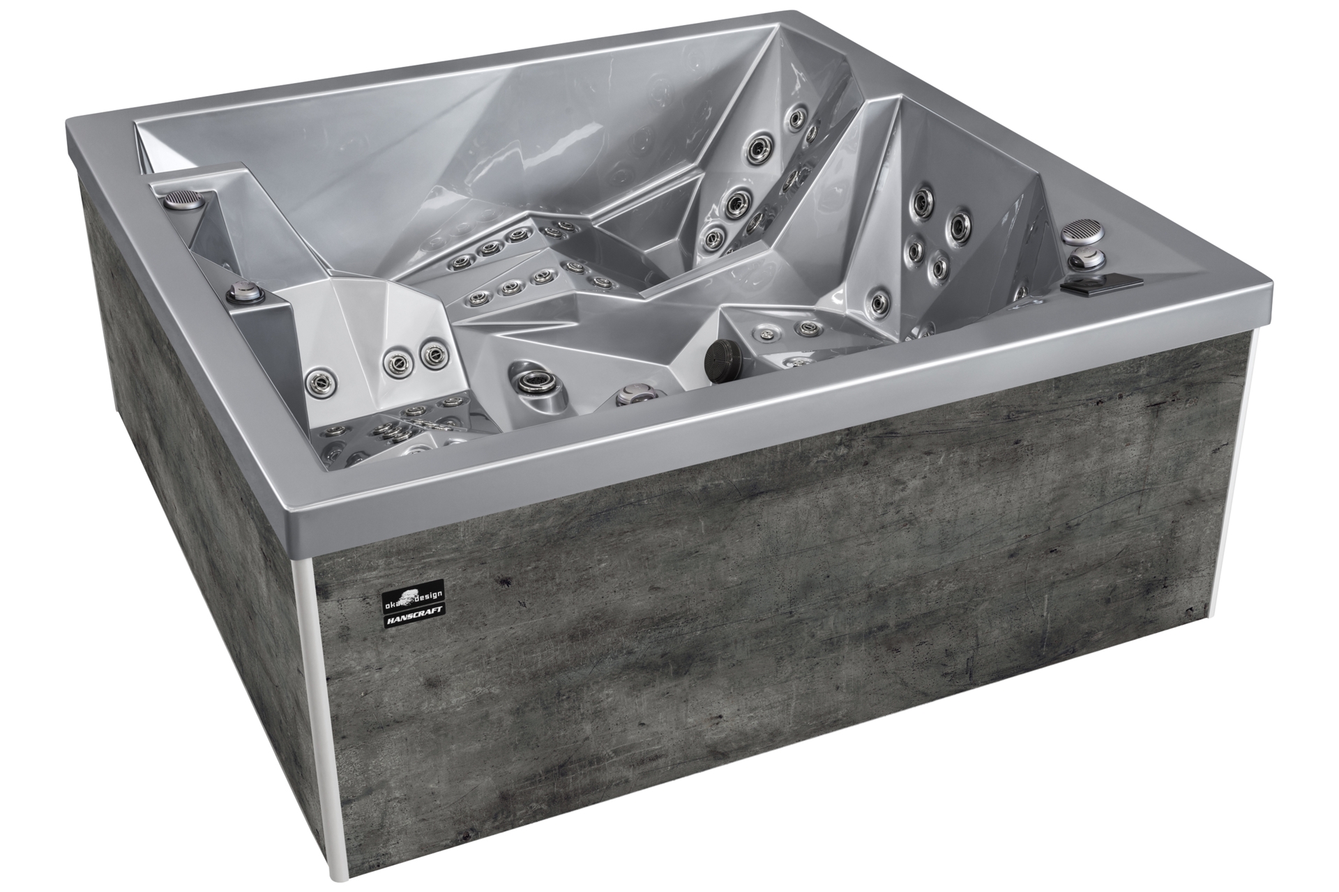 Wanna ogrodowa z hydromasażem Hanscraft Diamond