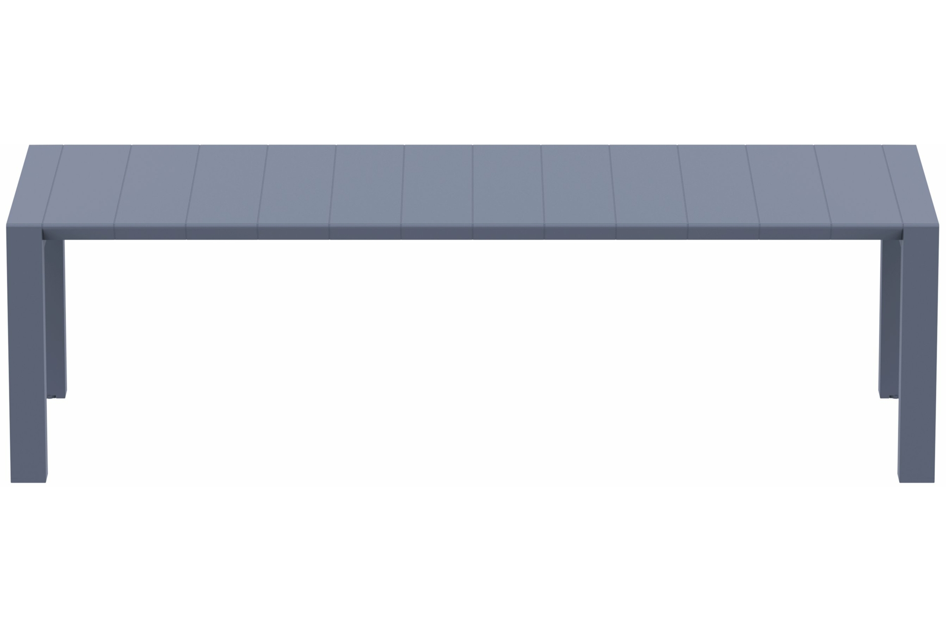 Stół Siesta Vegas 260+40 cm Dark Grey