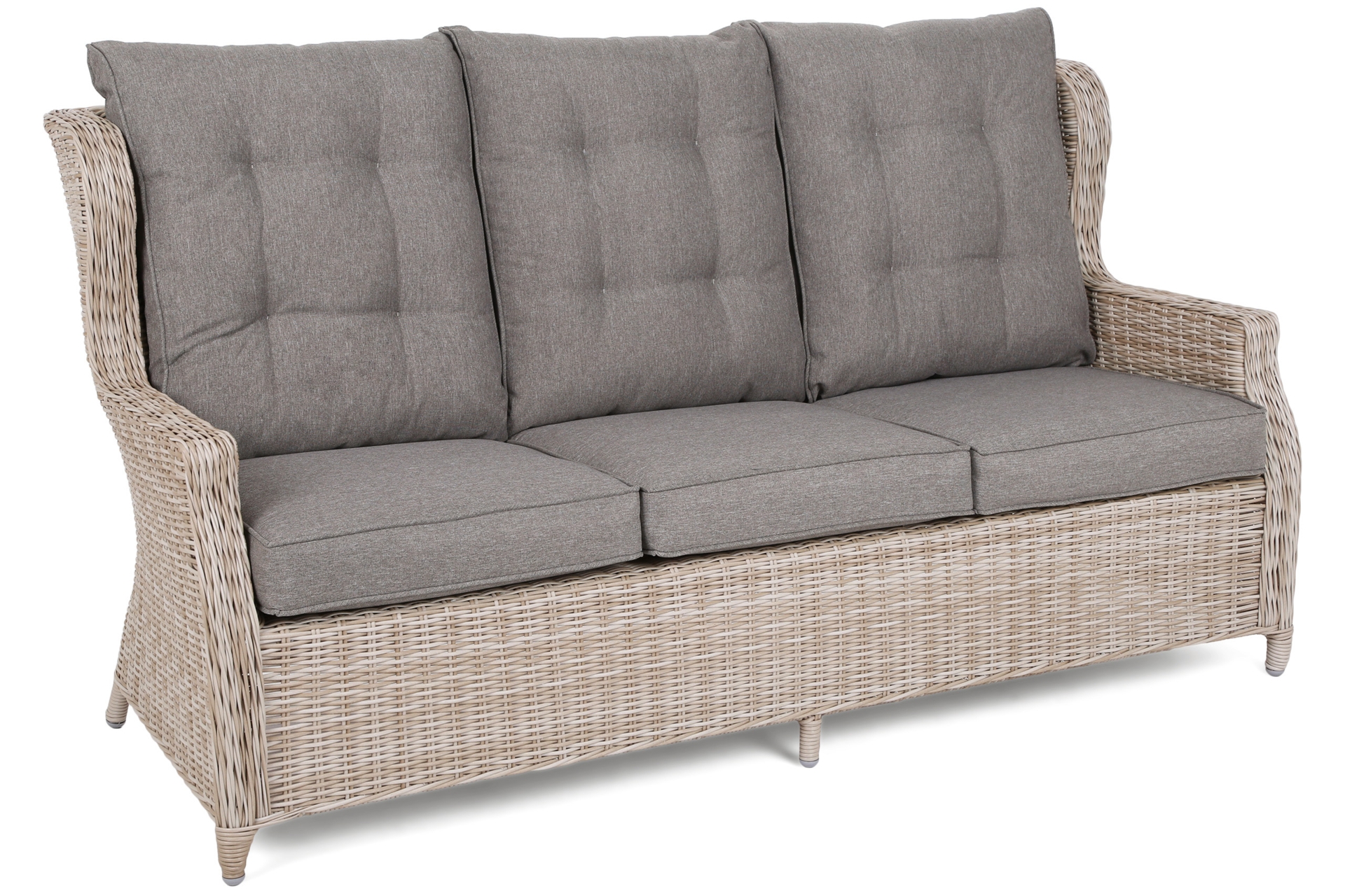 Meble ogrodowe technorattanowe Memfis Beige / Beige Melange