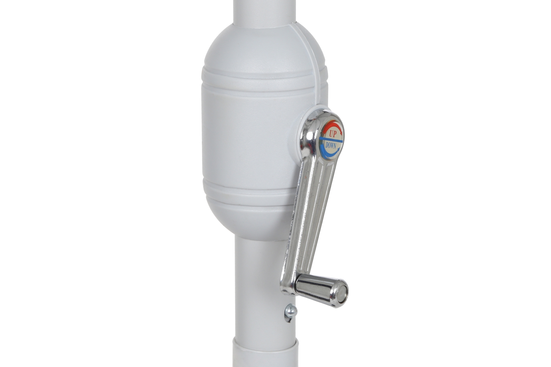 Parasol na balkon połówkowy Bima 140 cm Grey / Grey