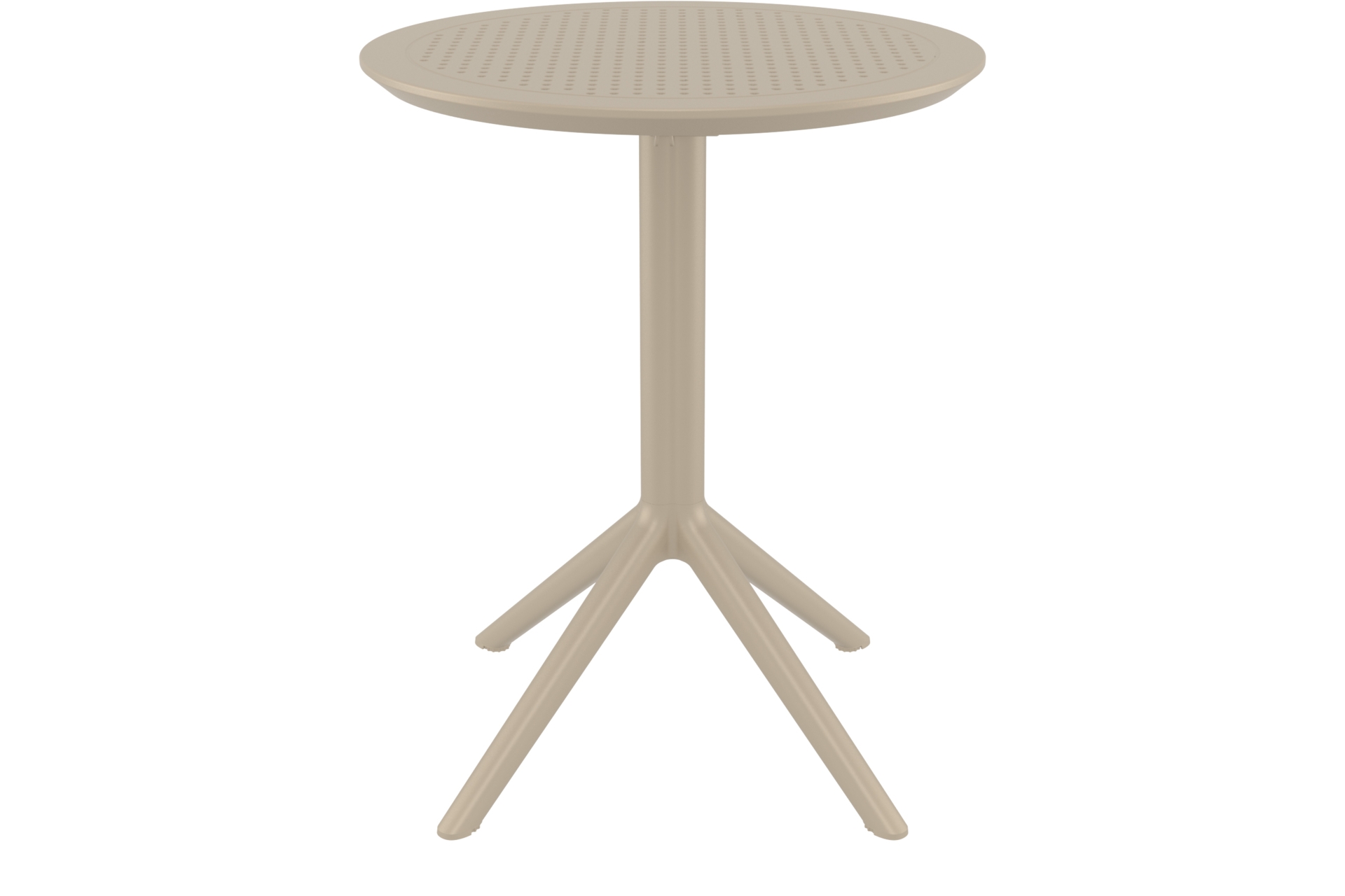 Stół Siesta Sky Folding Ø 60 cm Taupe - składany - okrągły Stół Siesta Sky Folding Ø 60 cm Taupe
