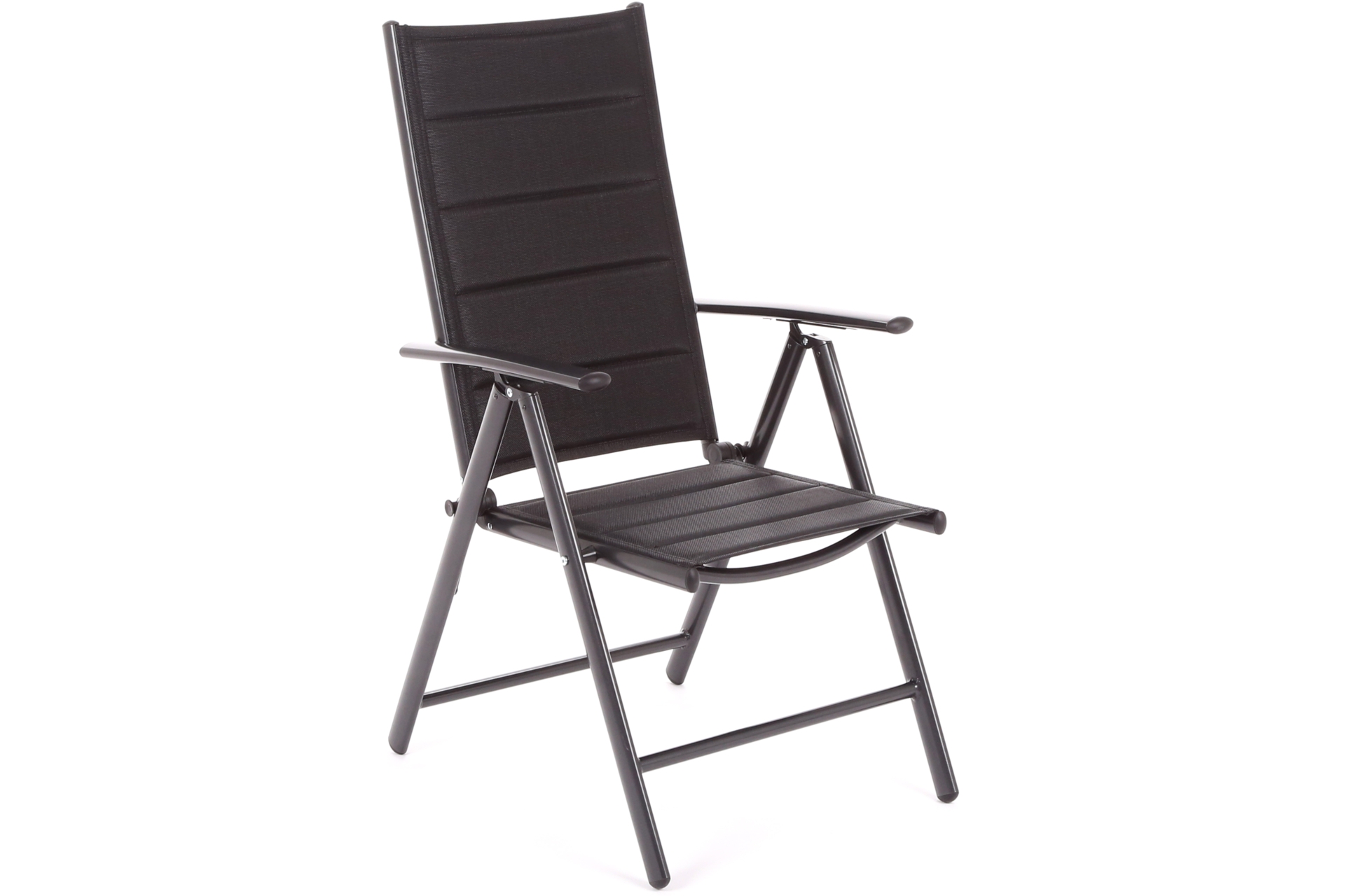 Meble ogrodowe aluminiowe Ibiza 185 cm Black / Black 8+1