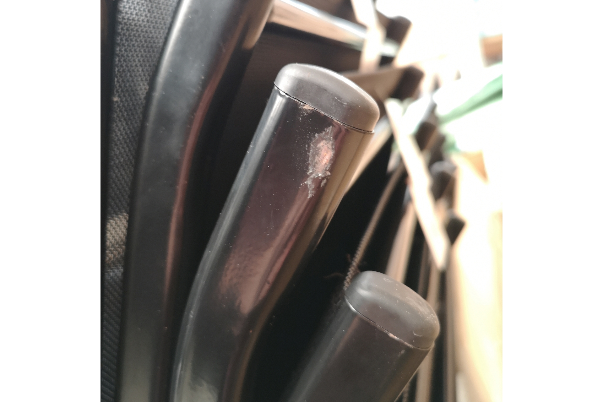 Krzesło metalowe ogrodowe Sevilla Black / Black II. gatunek