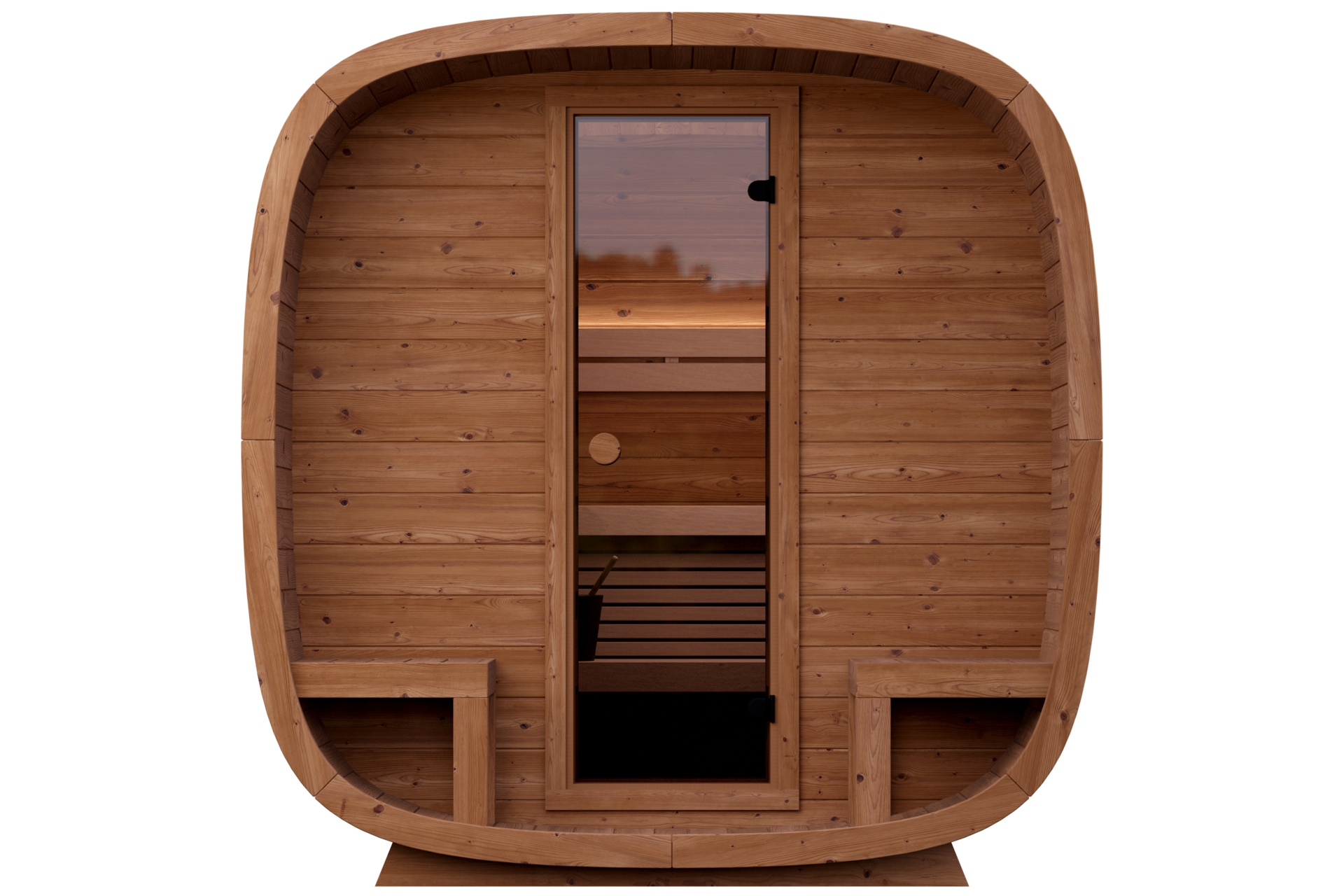 Sauna fińska zewnętrzna Leil® Saunas Dice Comfy 2.0 4-osobowa