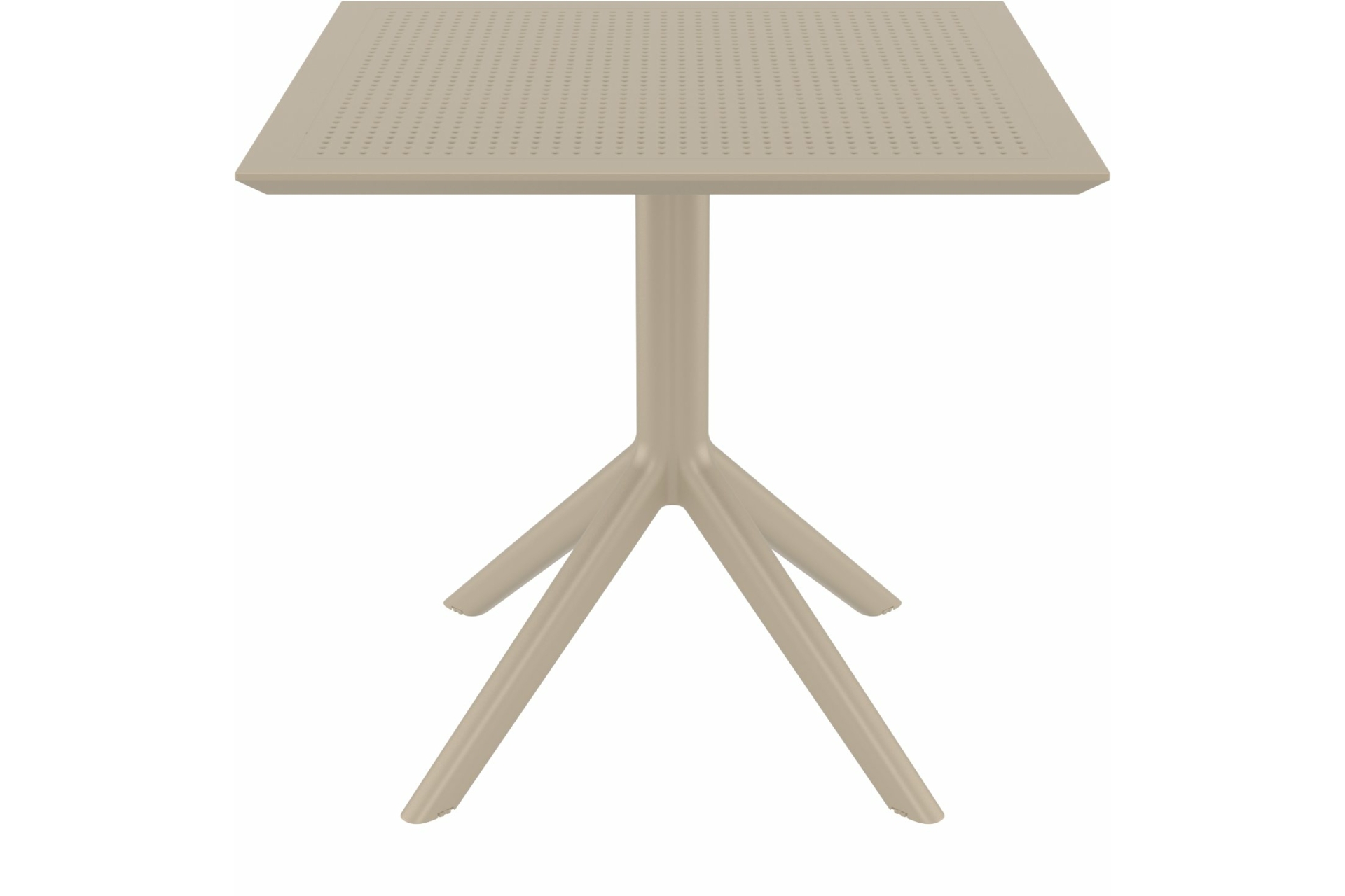 Stół Sky 80 cm Taupe - kwadratowy Stół Siesta Sky 80 cm Taupe