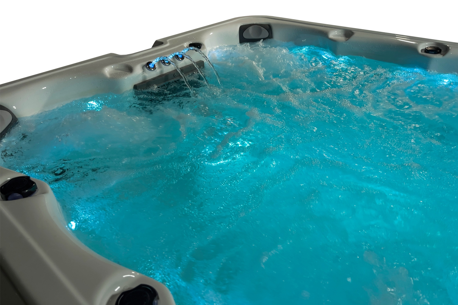 Wanna ogrodowa z hydromasażem Aquess Zenya 5002 7-osobowa