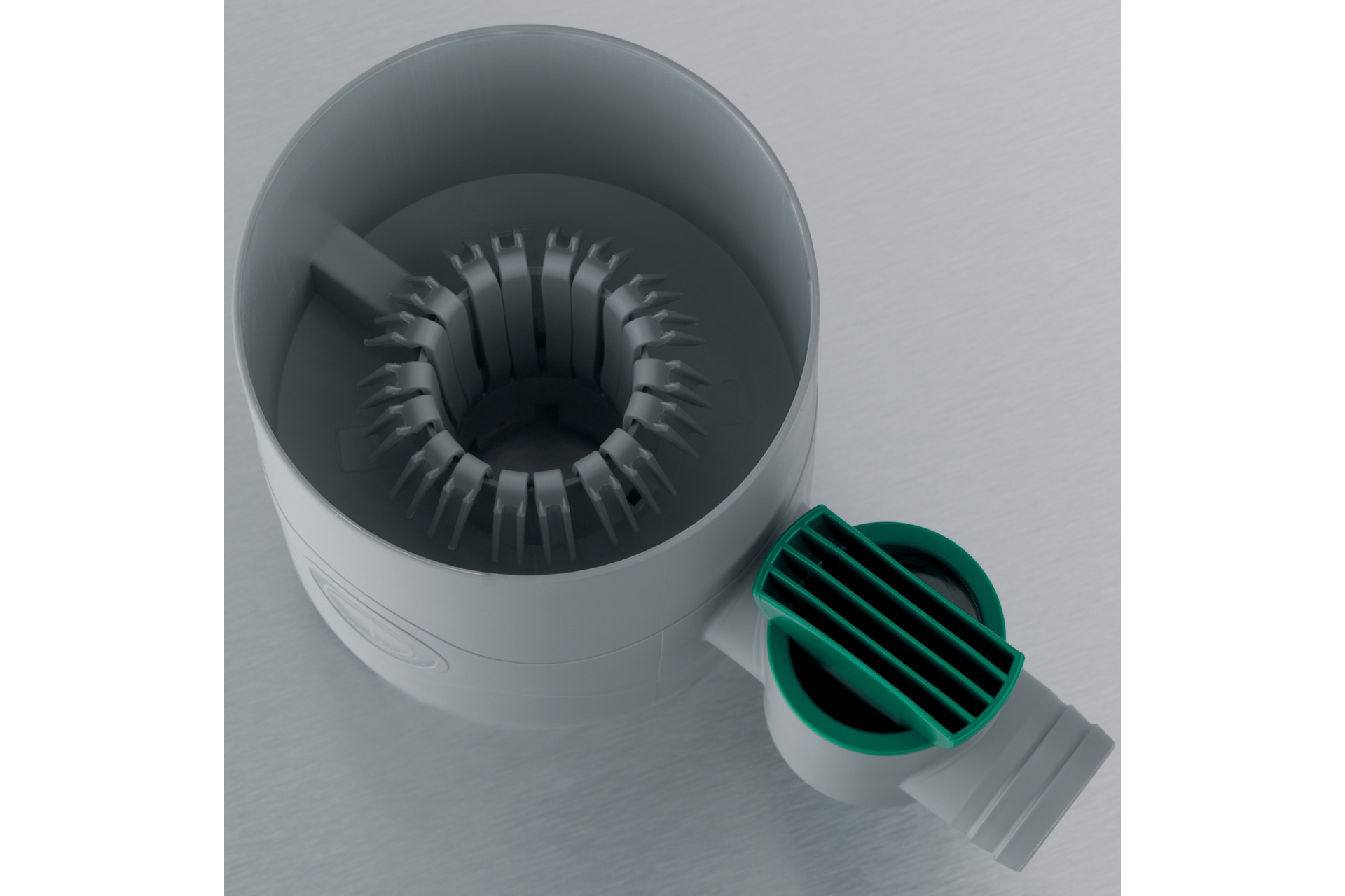 Zbieracz wody deszczowej z zaworem MPI szary