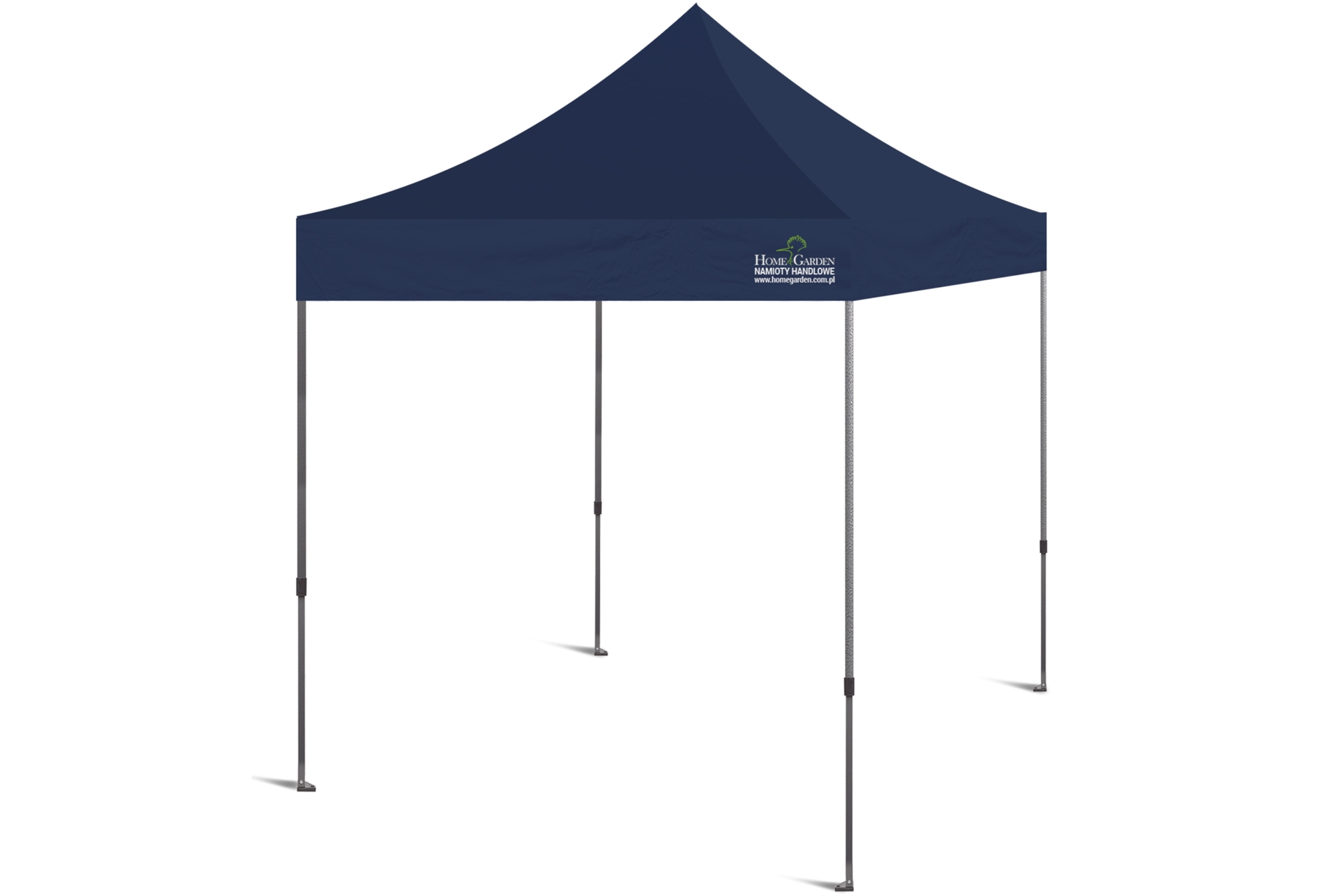 Namiot handlowy 200 x 200 cm granatowy