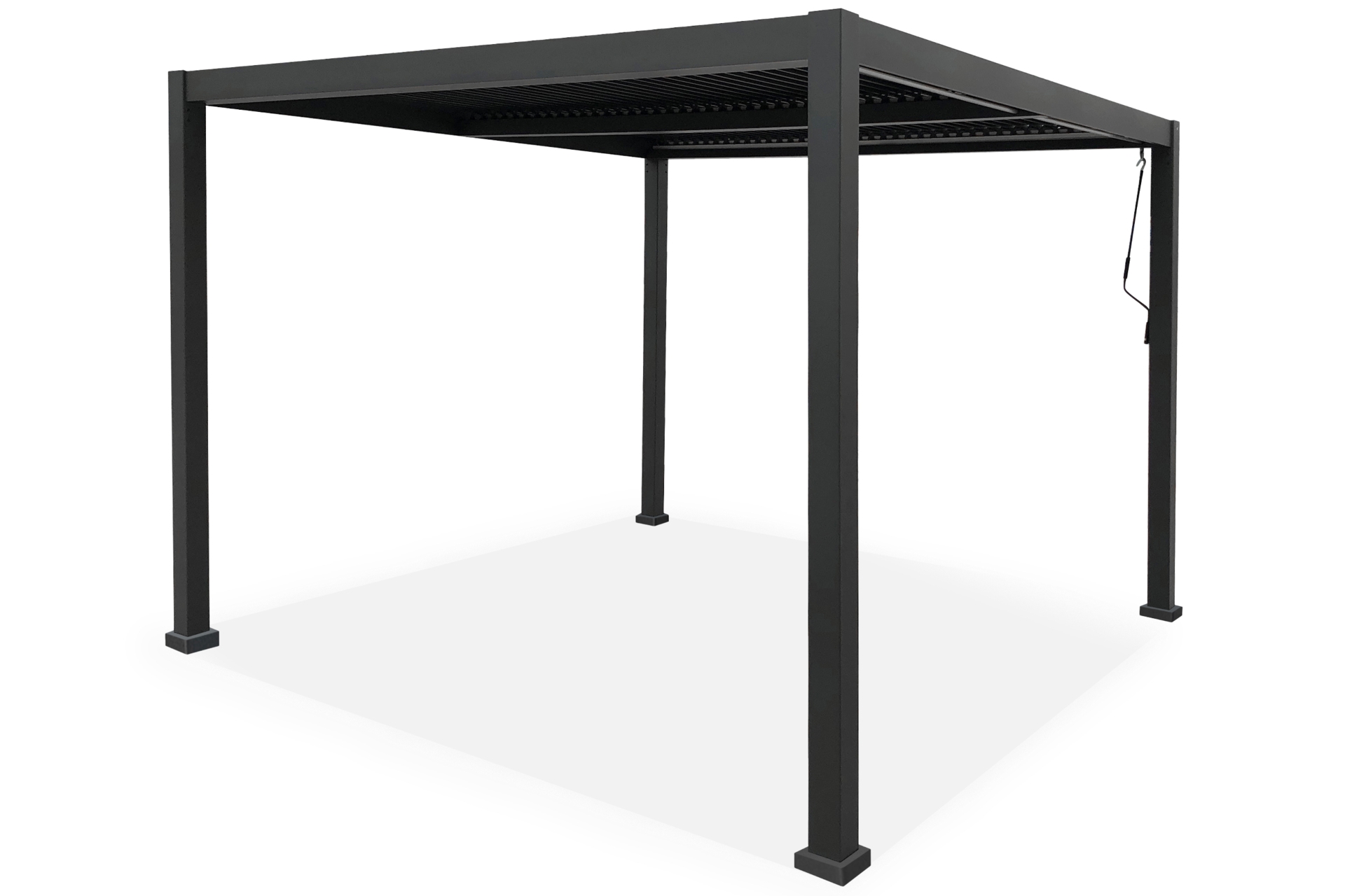 Pergola ogrodowa aluminiowa Bermeo 300 x 300 cm