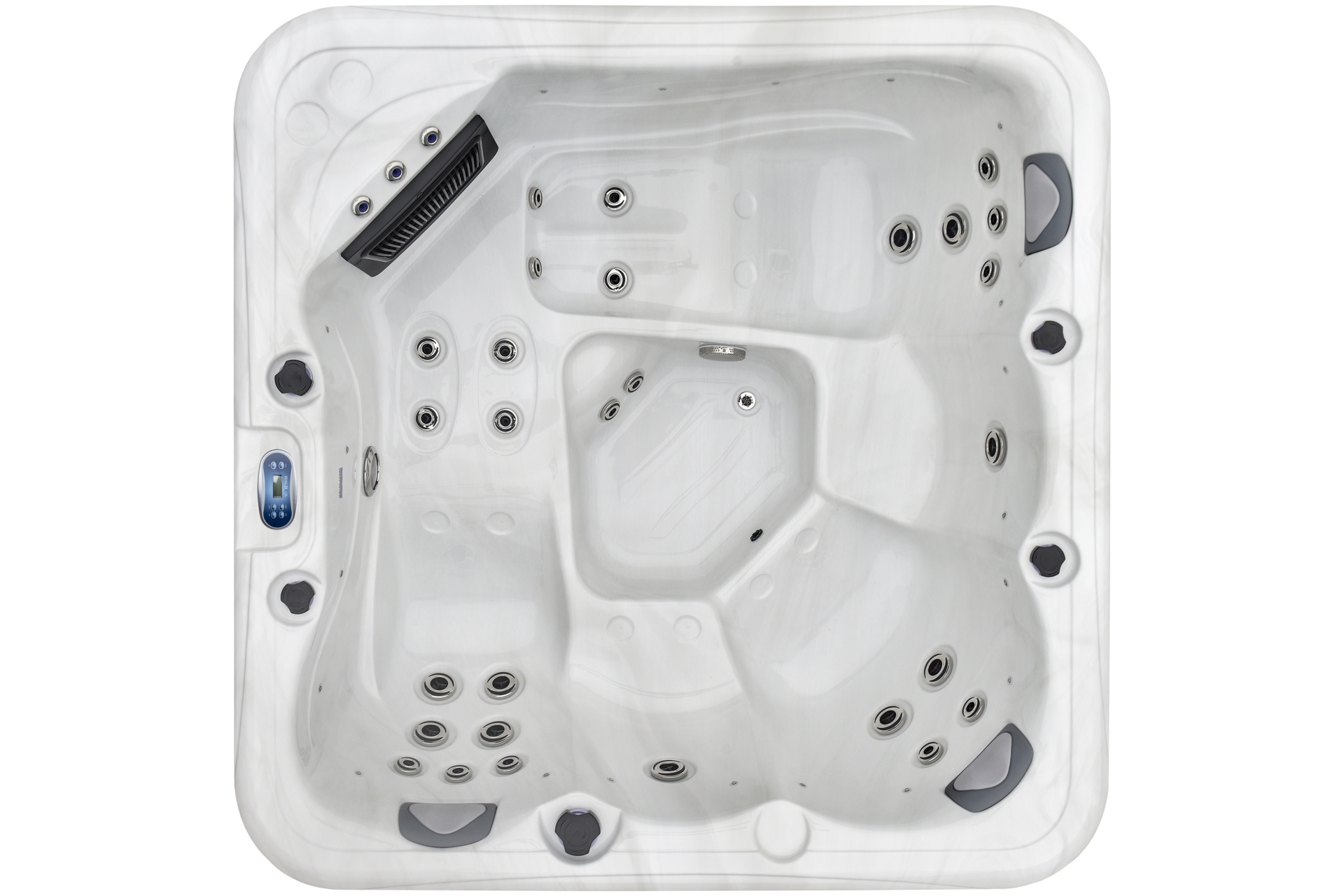 Wanna ogrodowa z hydromasażem Aquess Zenya 3201 5-osobowa