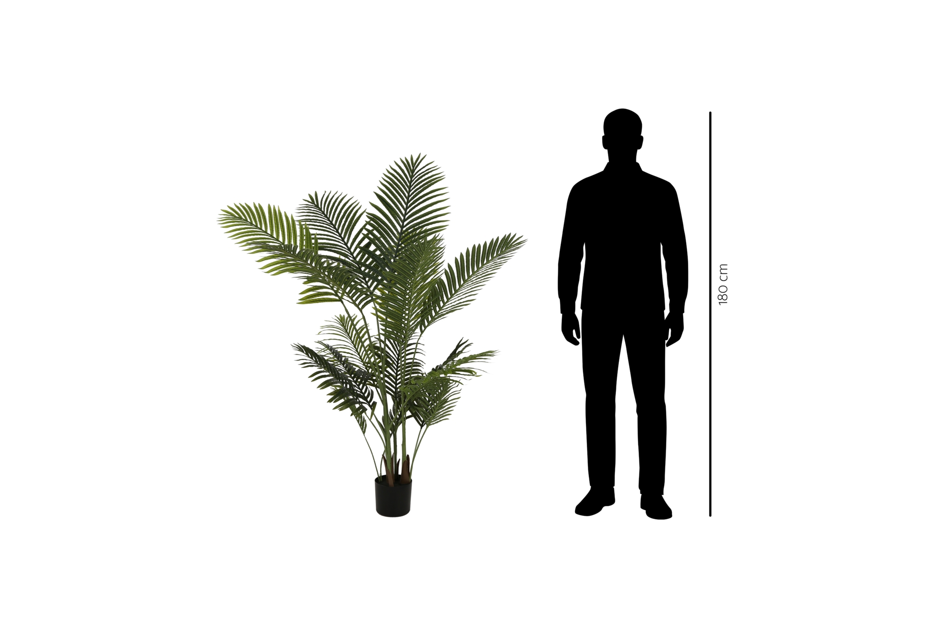 Sztuczna palma areka 160 cm