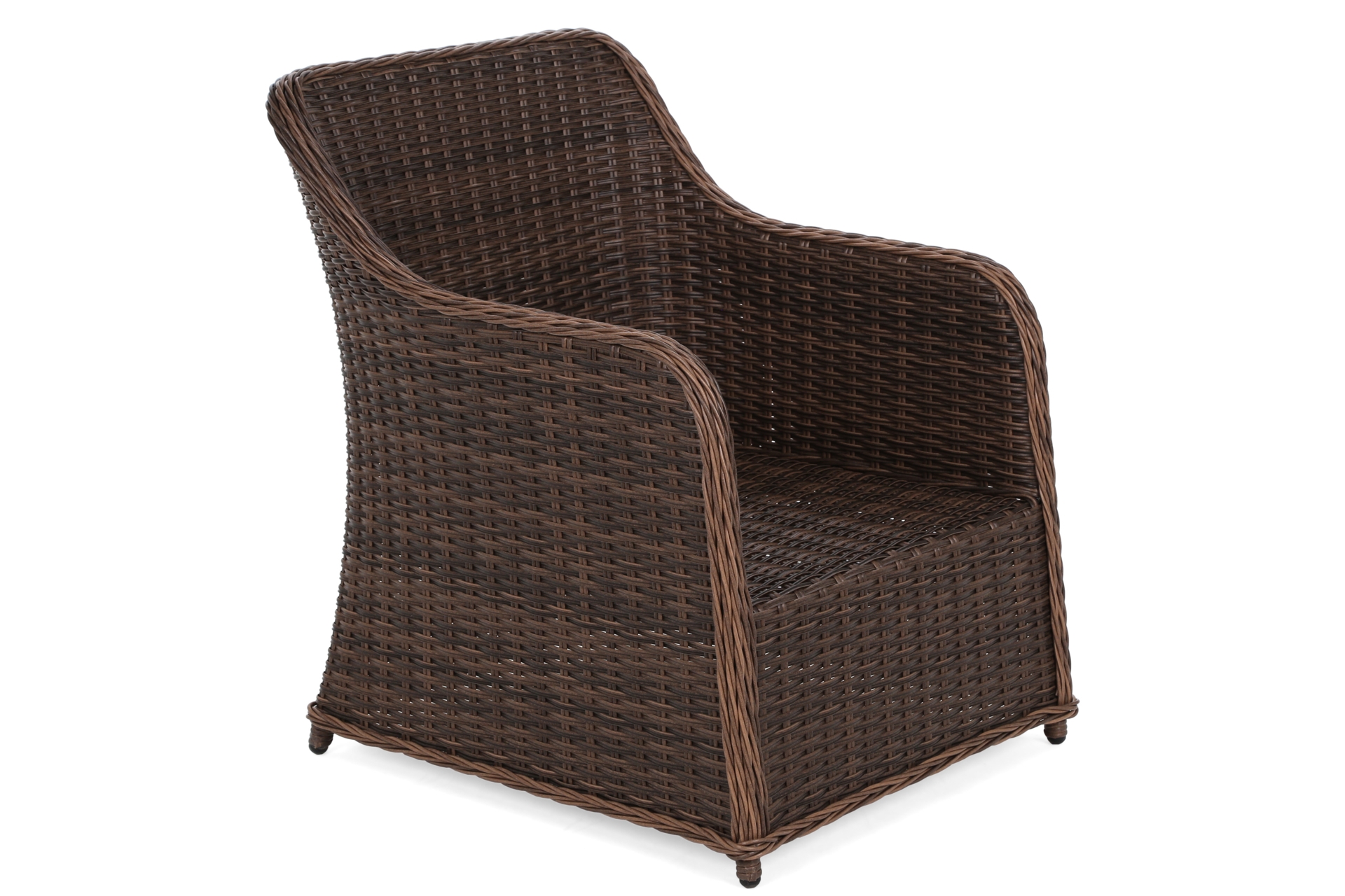 Meble ogrodowe technorattanowe Bergamo Elegant Brown Mat / Brown Melange