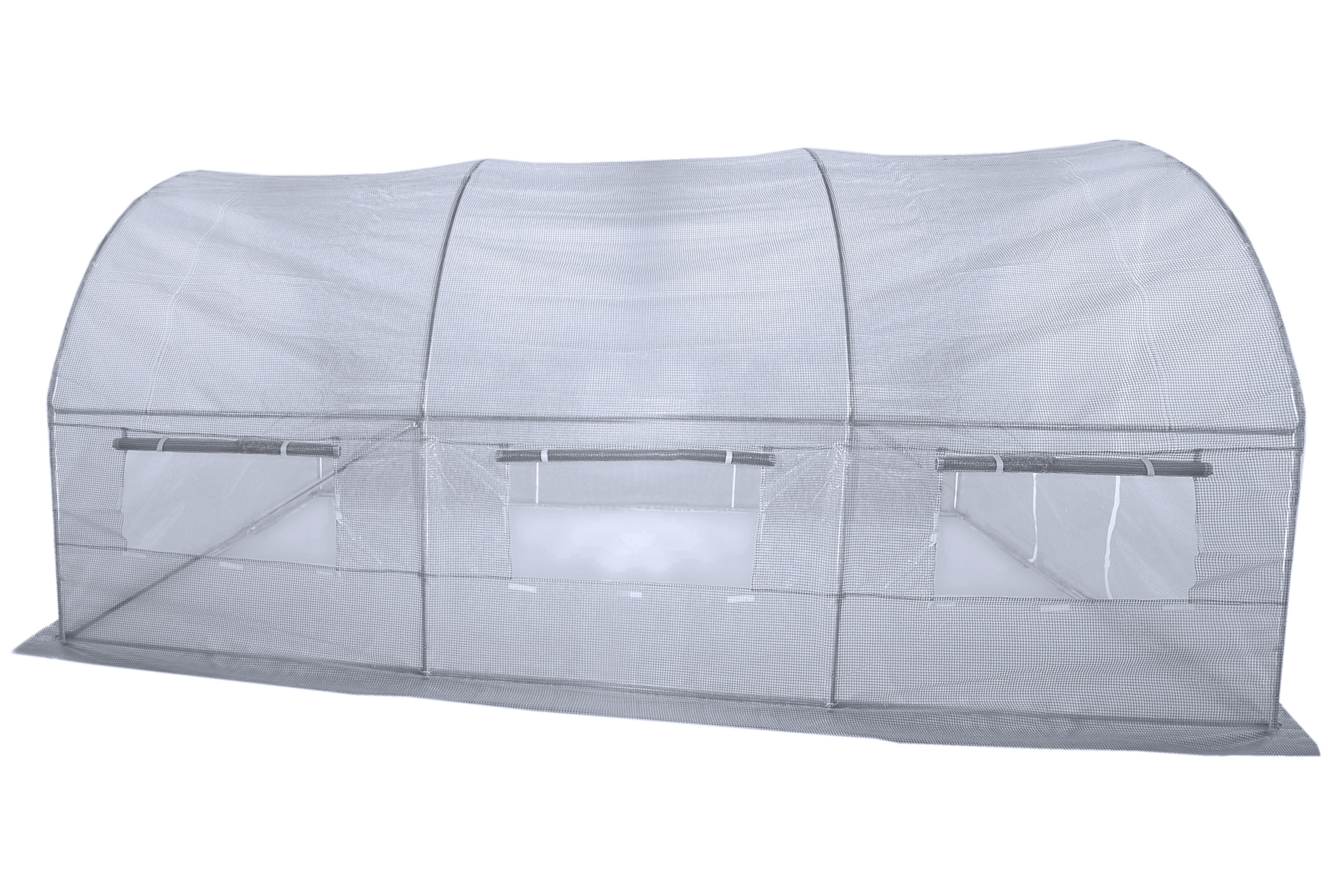 Folia na stelaż tunelu ogrodowego 250 x 400 cm biała