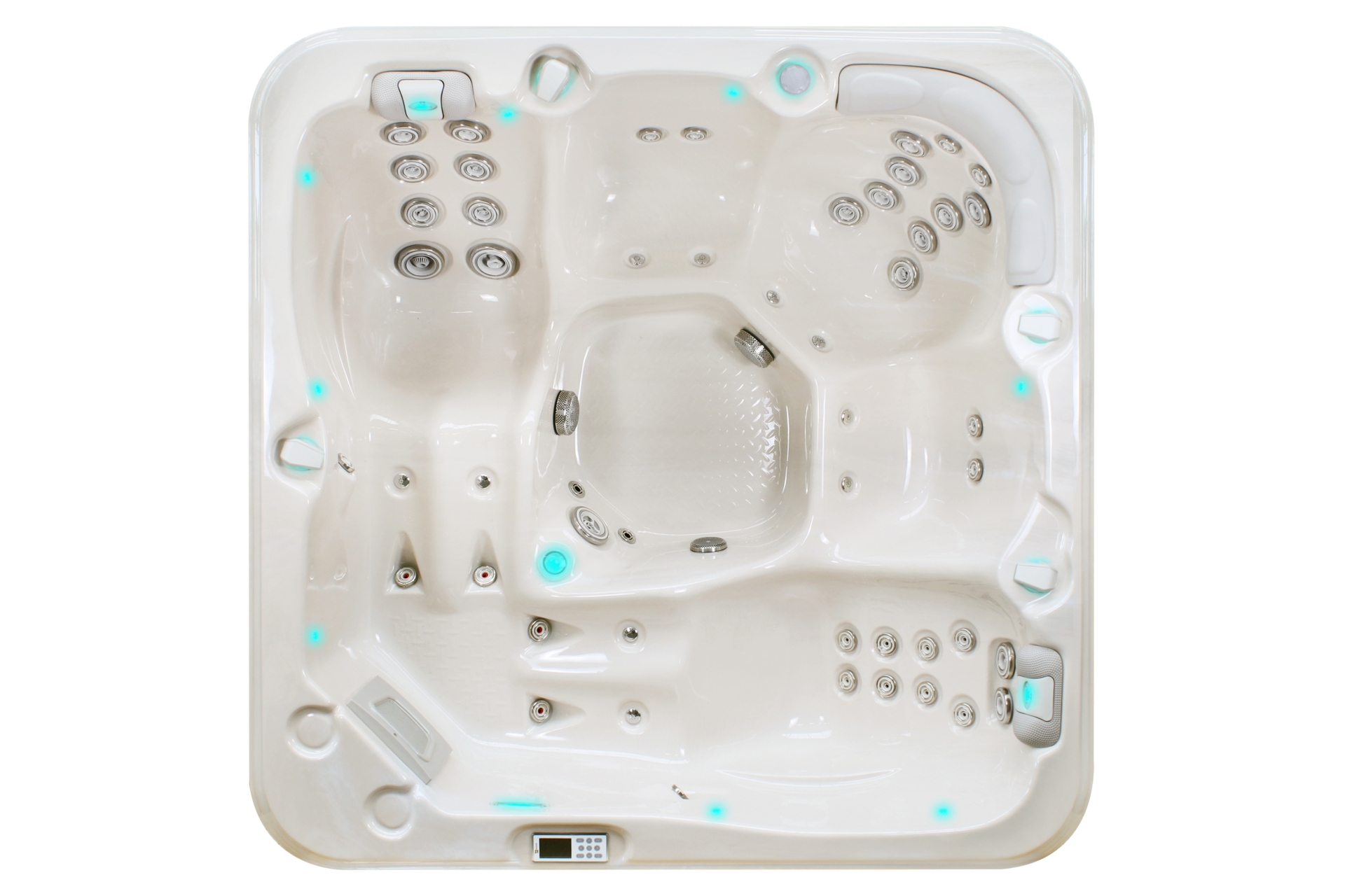 Wanna ogrodowa z hydromasażem Aquess Relax 3201 5-osobowa