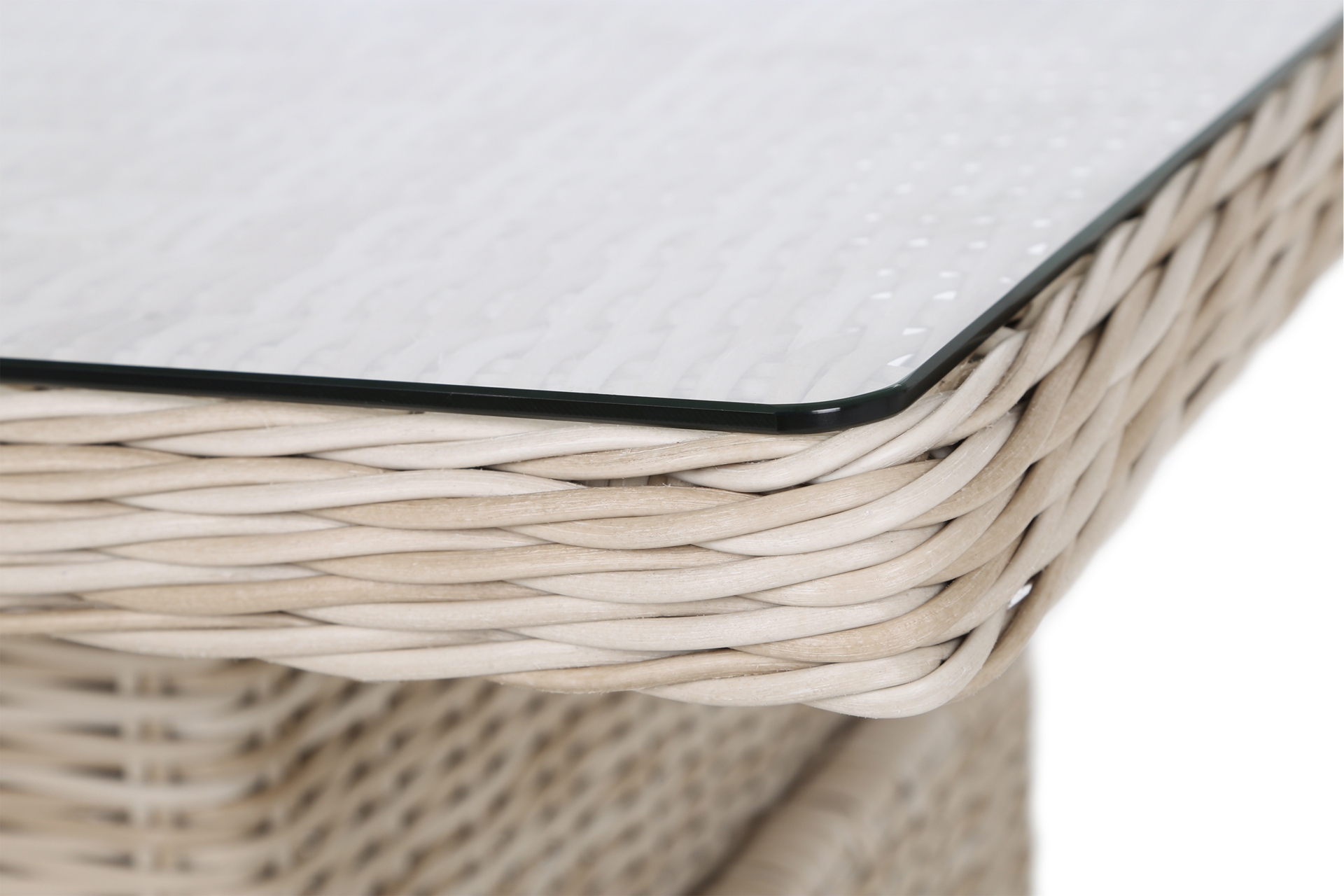 Meble ogrodowe technorattanowe Memfis Beige / Beige Melange