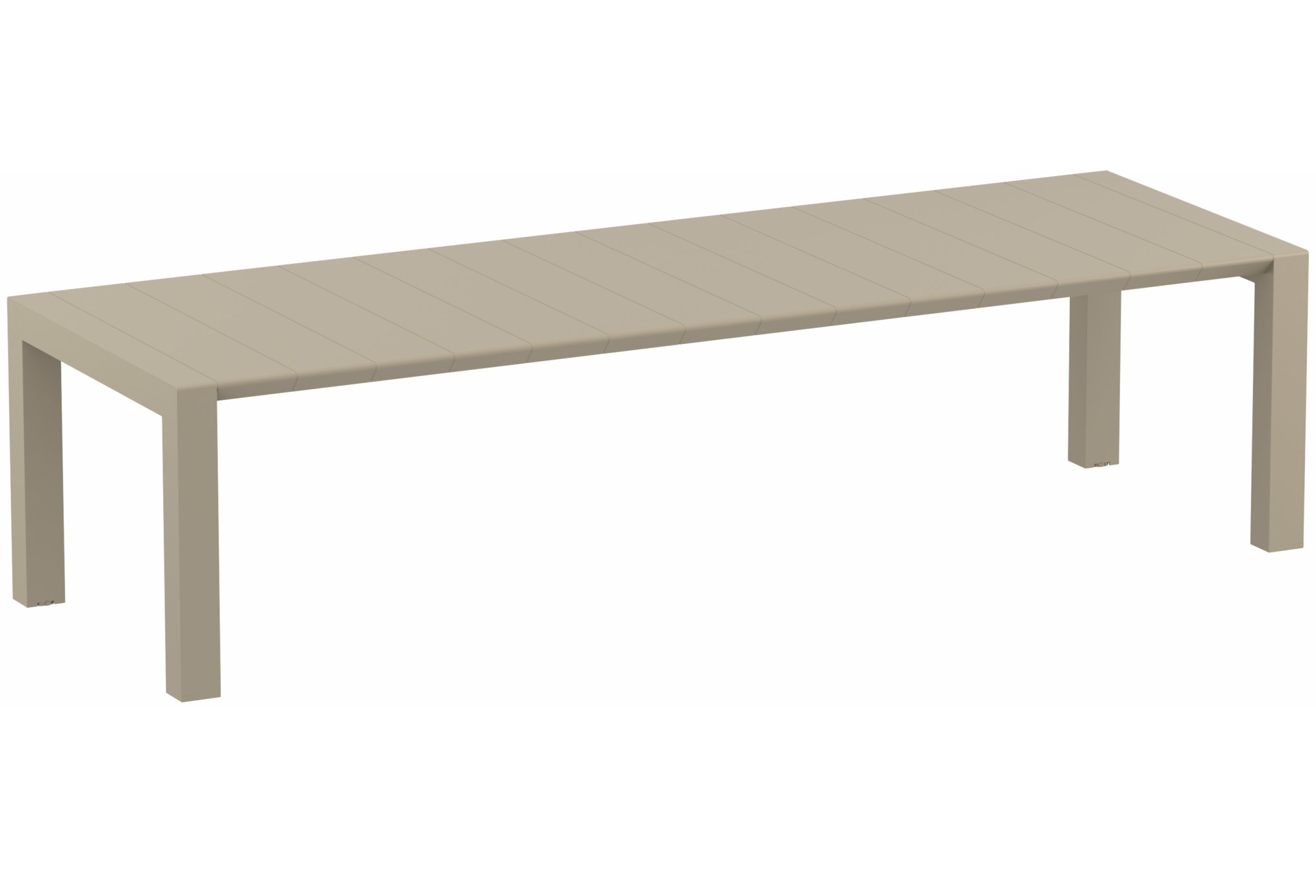Stół Vegas 260+40 cm Taupe - rozkładany Stół Siesta Vegas 260+40 cm Taupe