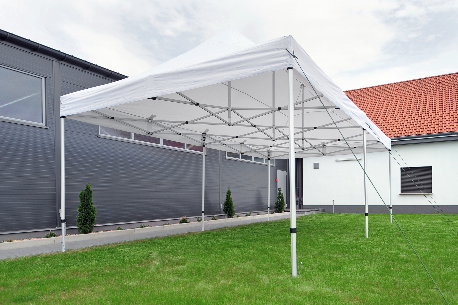 Namiot wystawowy cateringowy 800 x 400 cm biały