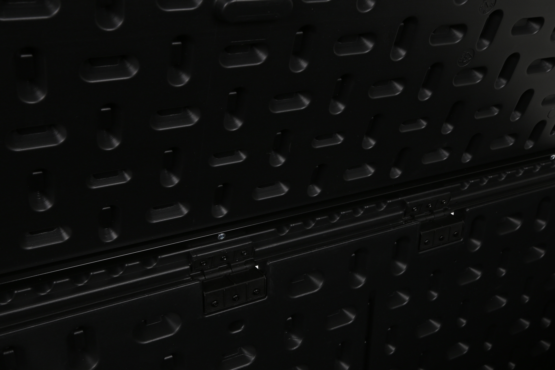 Skrzynia ogrodowa wzmocniona Gotland 567 l Black