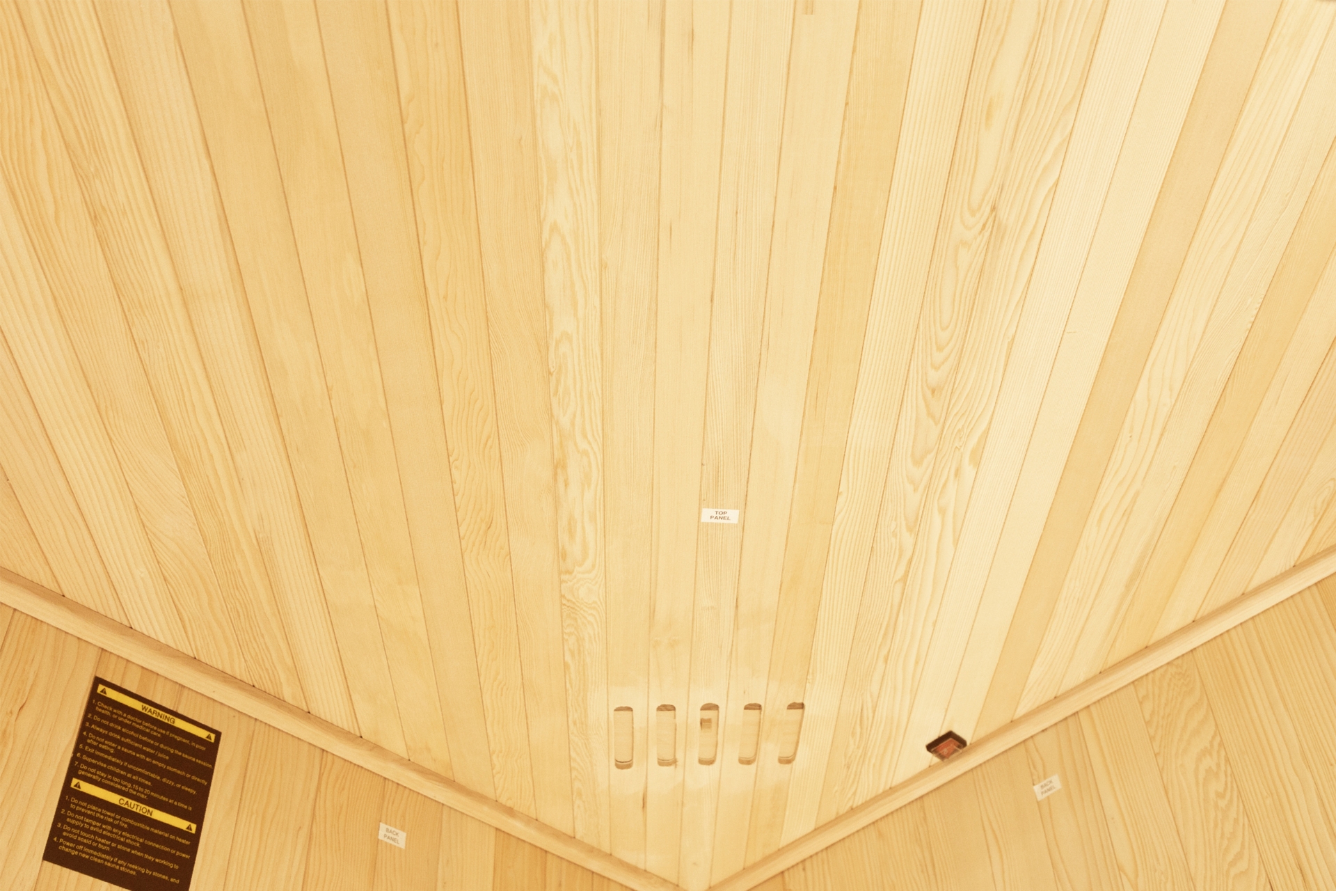 Sauna fińska narożna EA2C poekspozycyjna