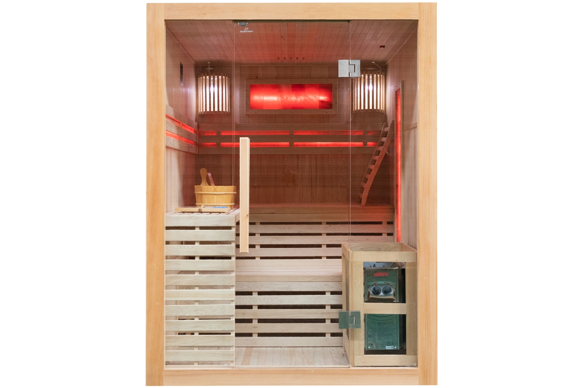 Sauna fińska Nordum Solea R 3-osobowa naturalna - 3-4 osobowa Sauna fińska Nordum Solea R 3-osobowa naturalna