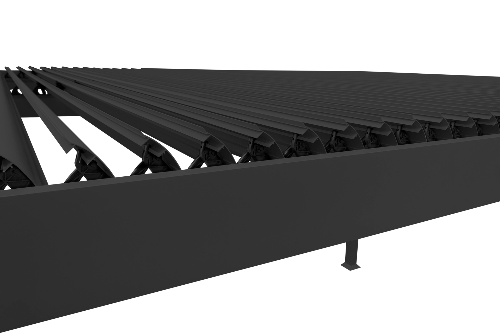 Pergola aluminiowa 9x3 m Bermeo - regulowany dach Pergola ogrodowa aluminiowa Bermeo 900 x 300 cm