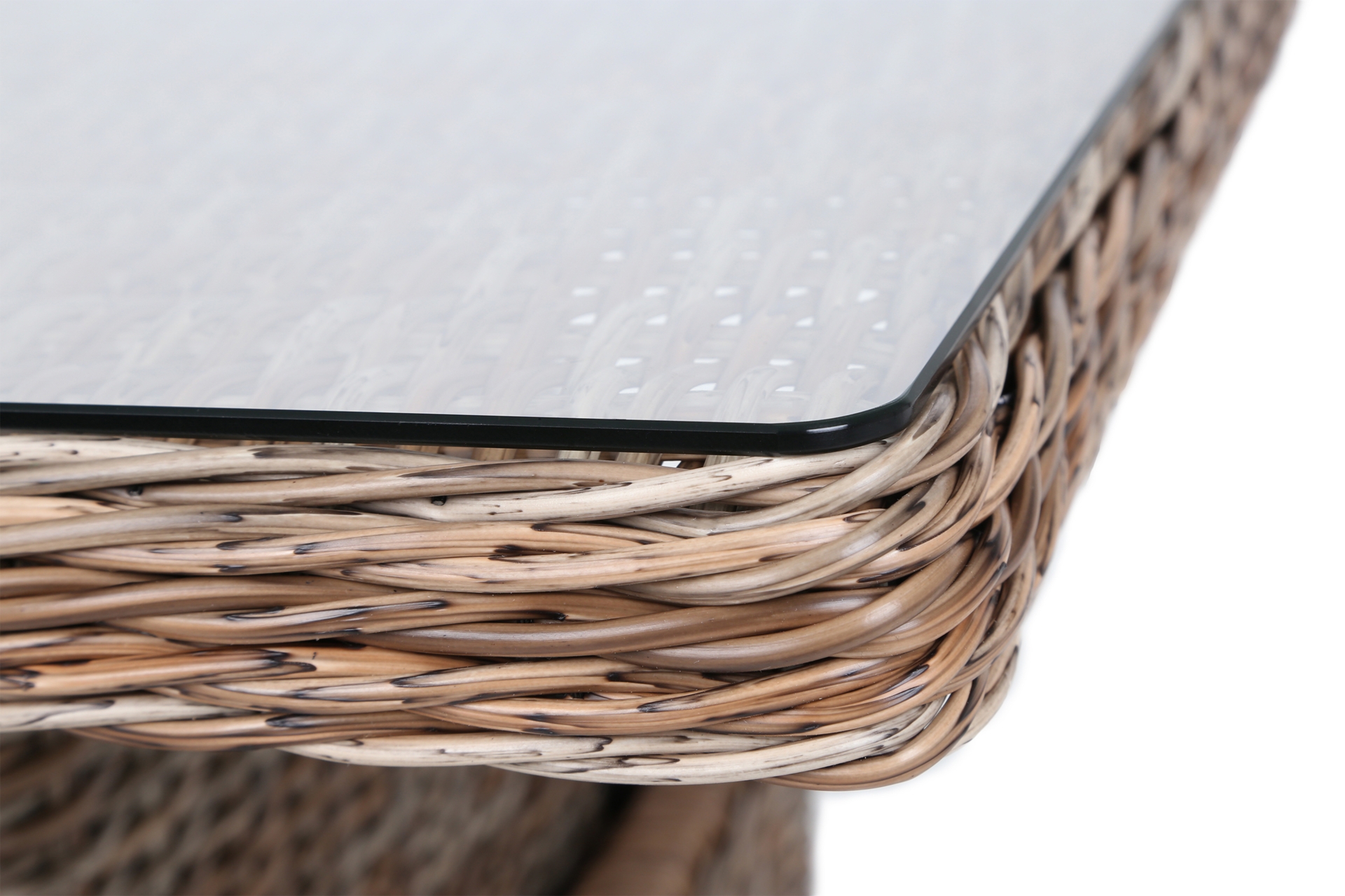 Meble ogrodowe technorattanowe Memfis Ginger / Brown Melange powystawowe