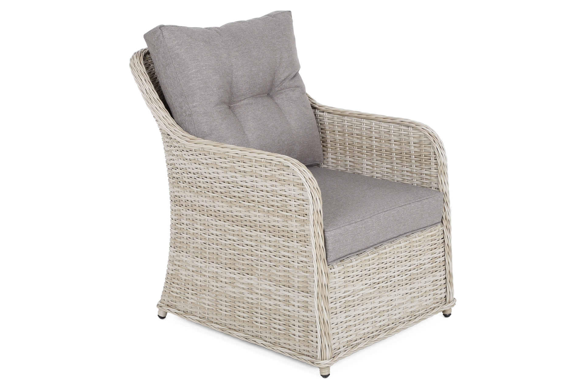 Meble ogrodowe technorattanowe Bergamo Beige / Beige Melange