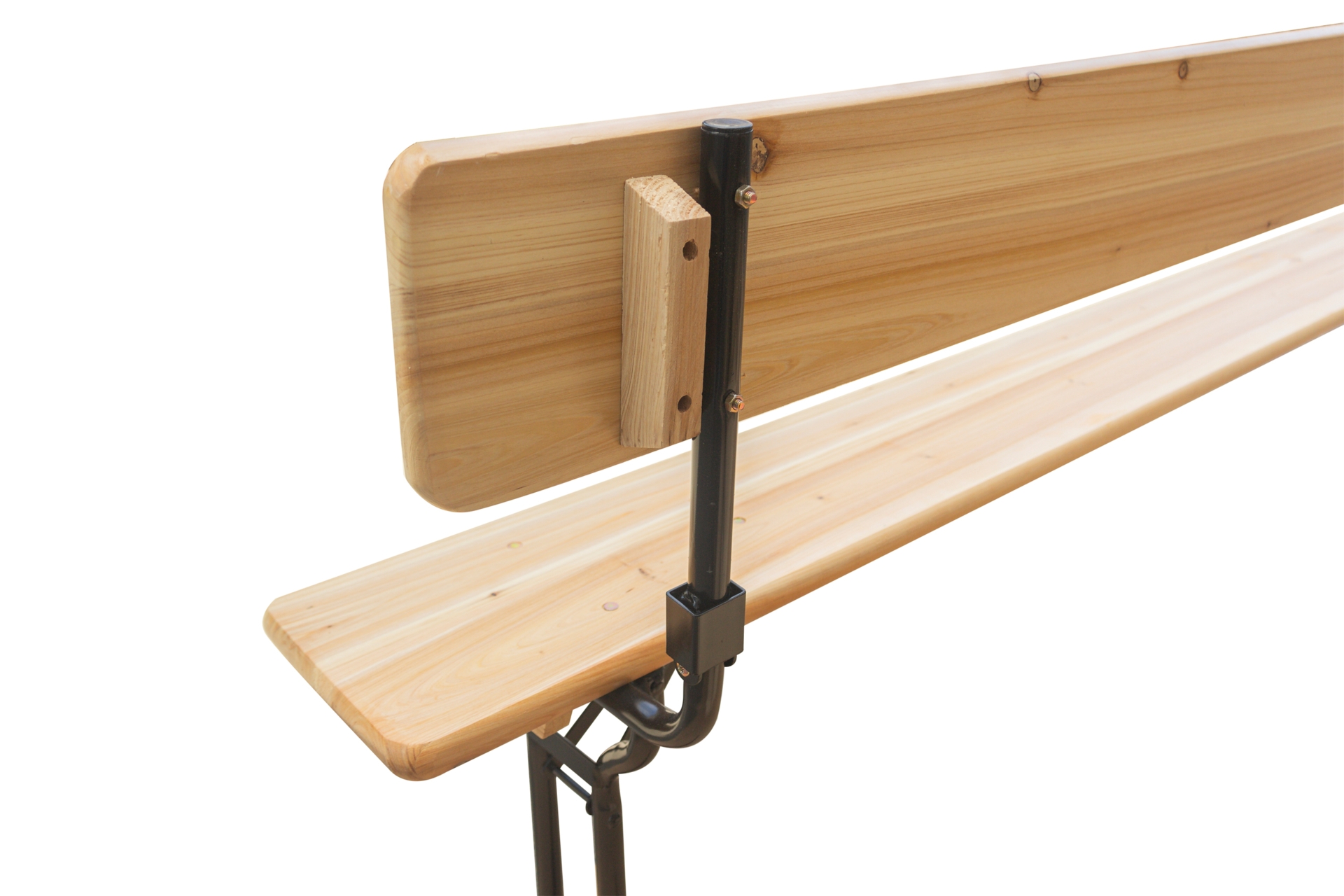 Ogrodowy zestaw piwny z oparciami 220 cm - piknikowy - imprezowy Ogrodowy zestaw piwny z oparciami 220 cm