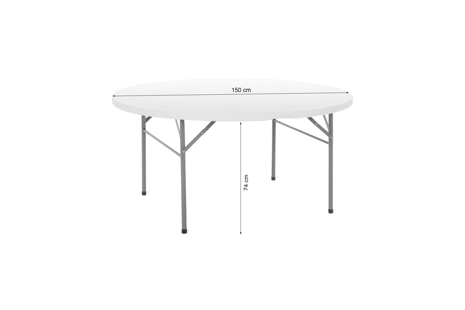 Stół cateringowy składany okrągły Ø 150 cm