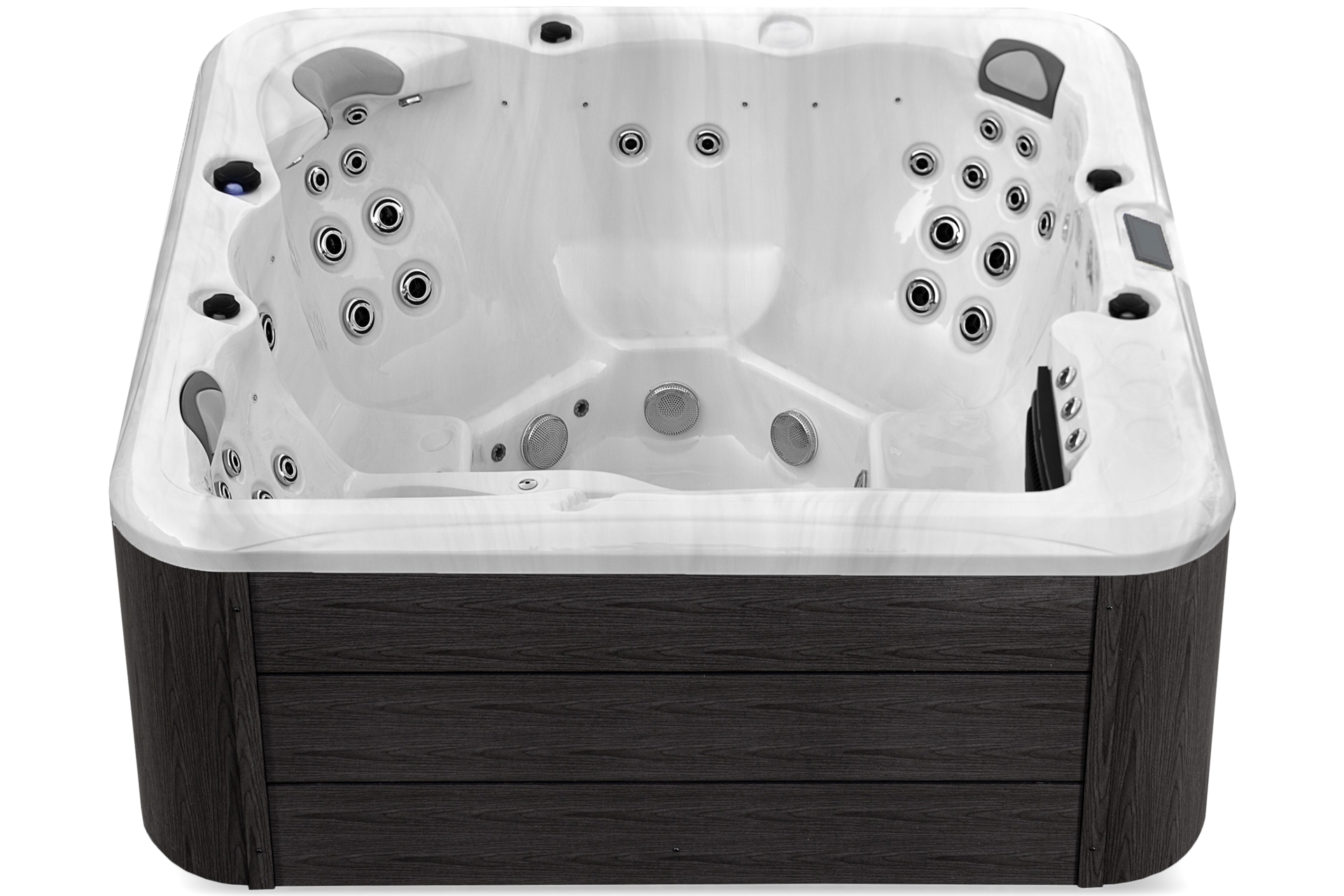 Wanna ogrodowa z hydromasażem Aquess Zenya 5102 6-osobowa