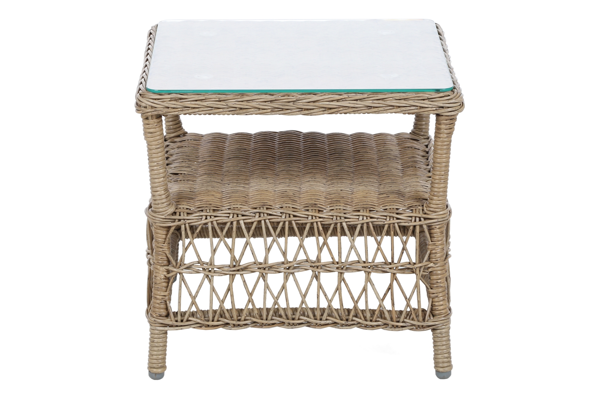 Meble ogrodowe technorattanowe Corfu Natural / Beige