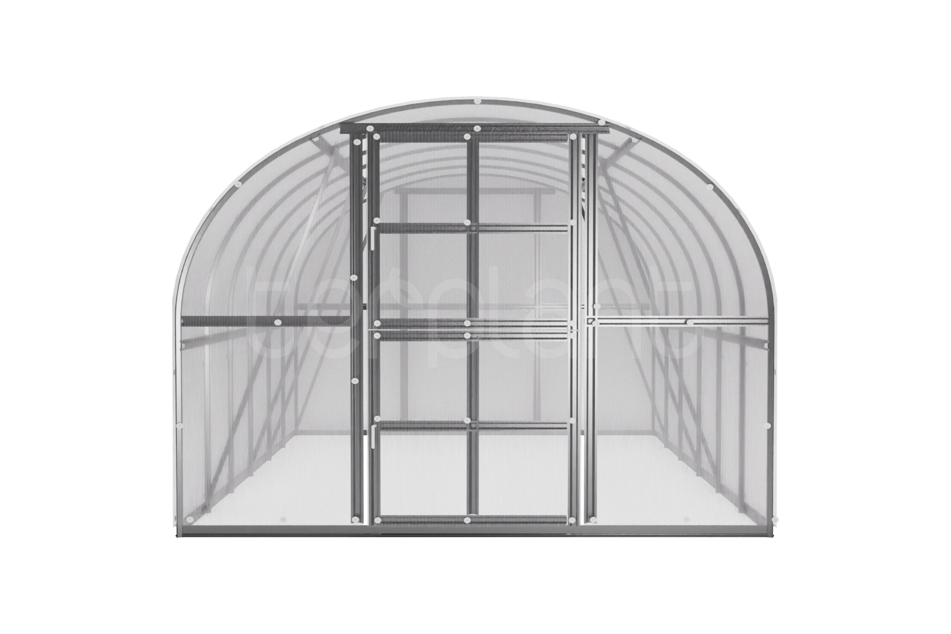 Szklarnia ogrodowa z poliwęglanu Terplant Comfort Plus 3x6 m