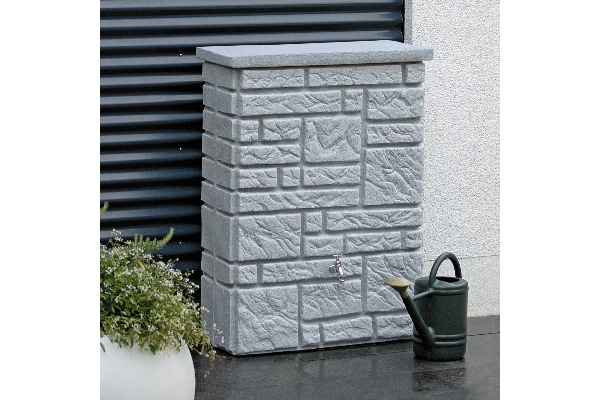 Zbiornik na deszczówkę MPI Maurano 300 l granitowy