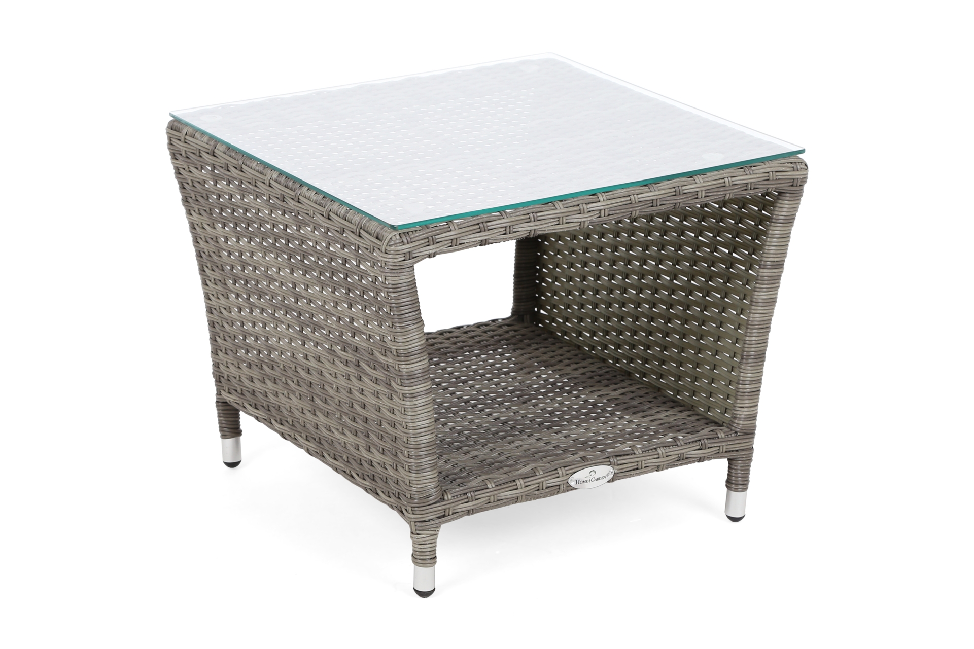 Meble ogrodowe technorattanowe Saloniki Light Grey / Grey