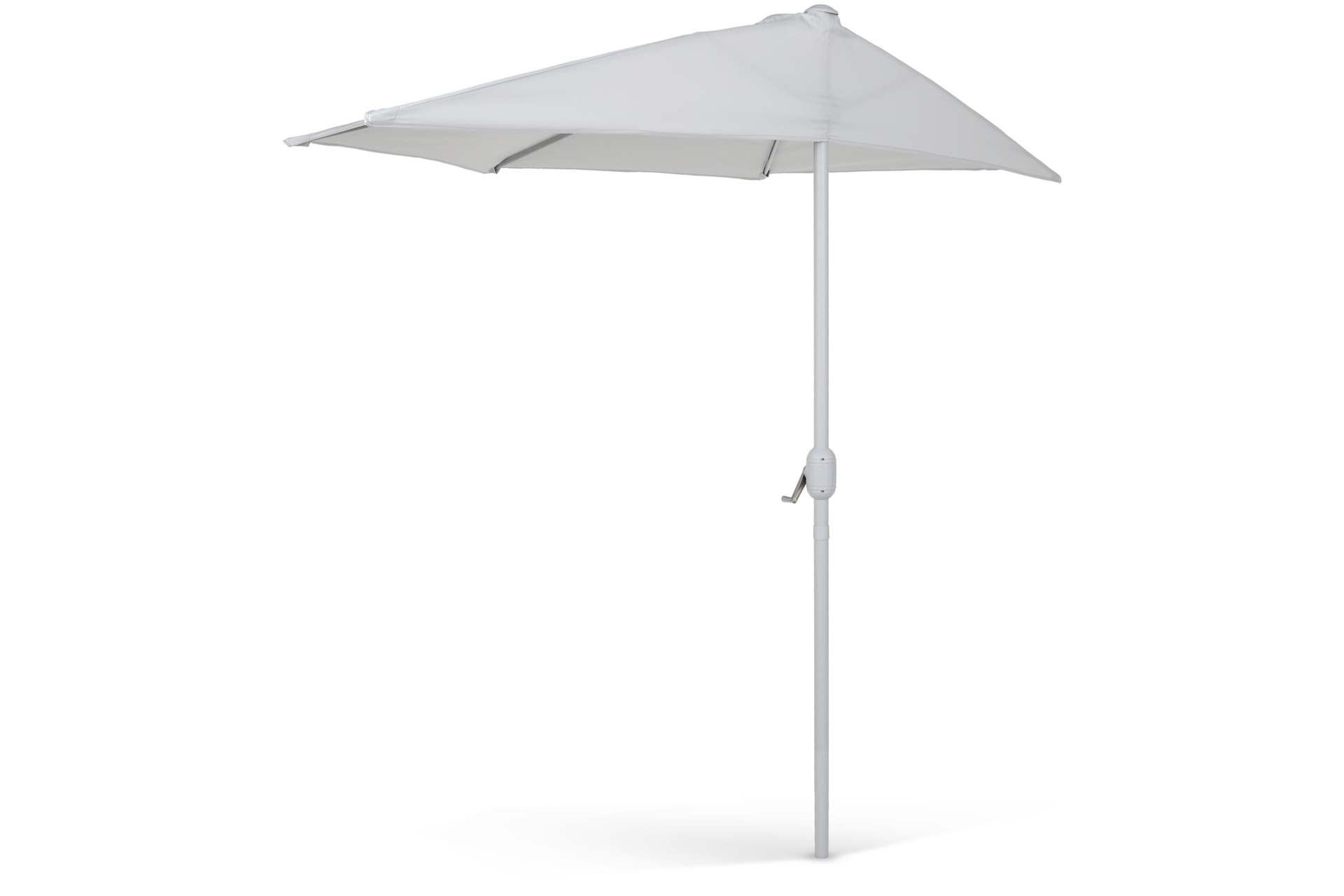 Parasol na balkon połówkowy Bima 140 cm Grey / Grey