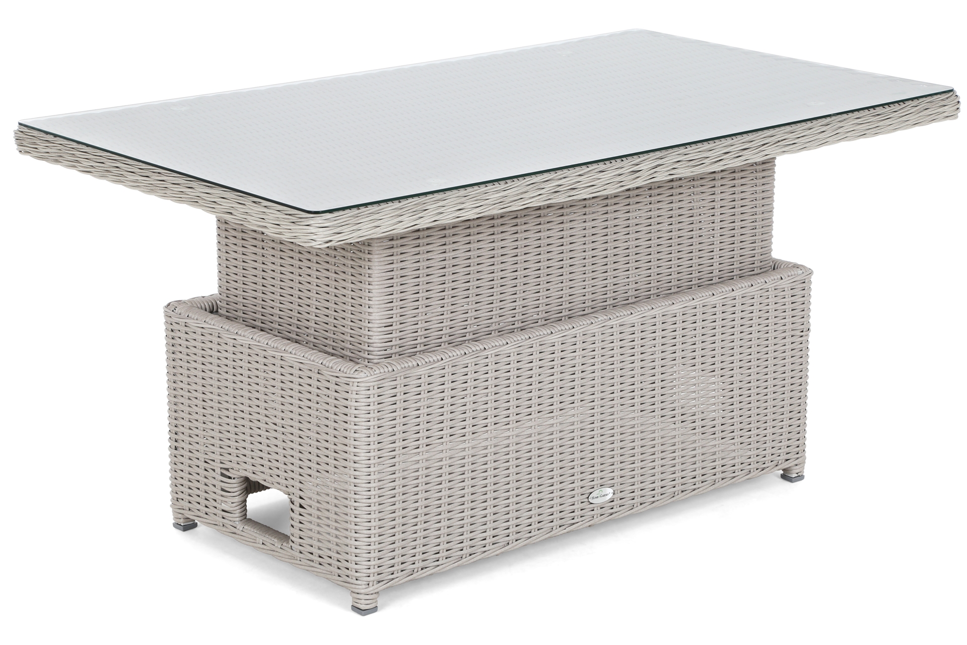 Meble ogrodowe technorattanowe Memfis White / Grey