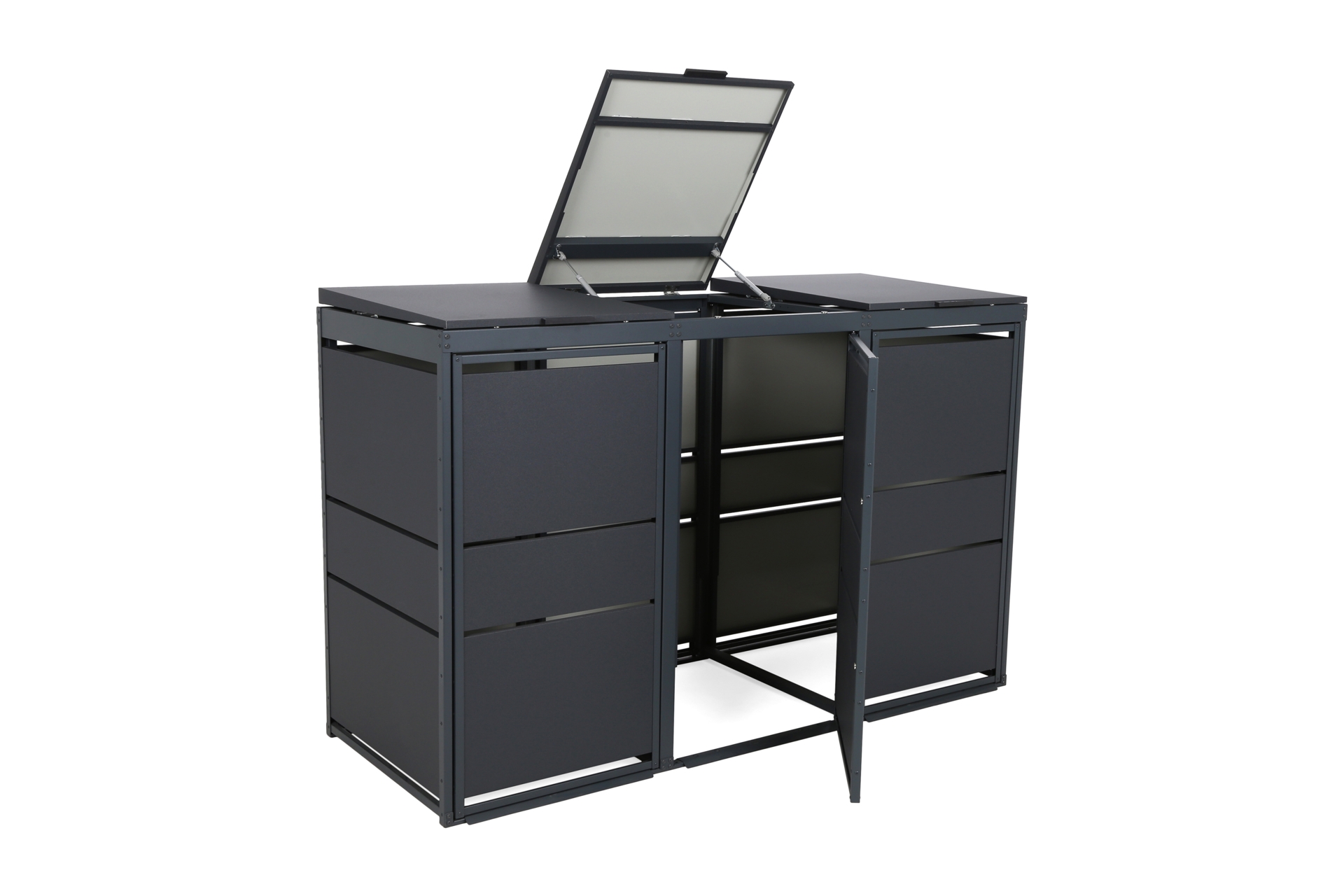 Zabudowa kosza śmietnikowego TOP BOX Premium 3 x 120 l