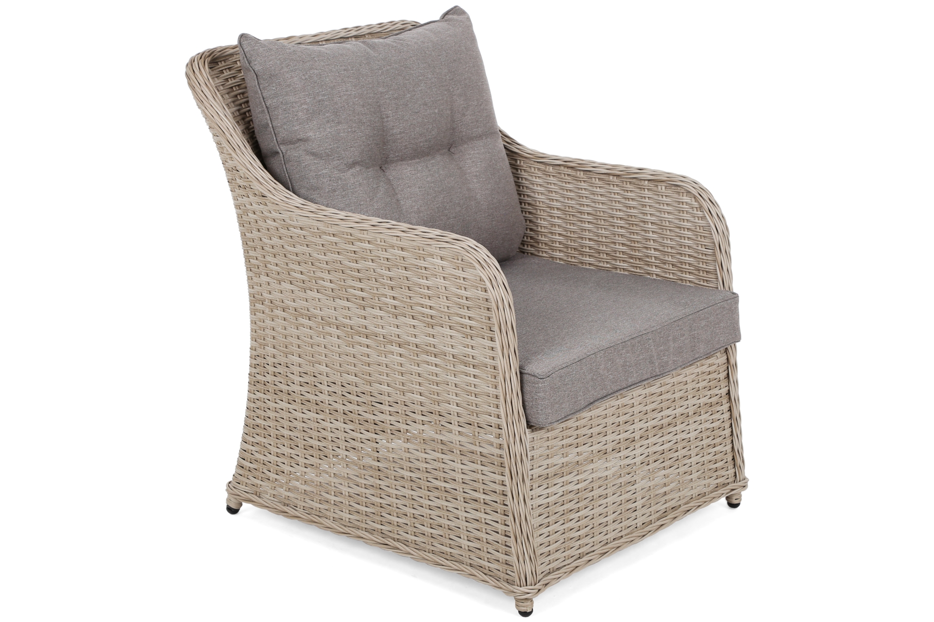 Meble ogrodowe technorattanowe Bergamo Elegant Beige / Beige Melange