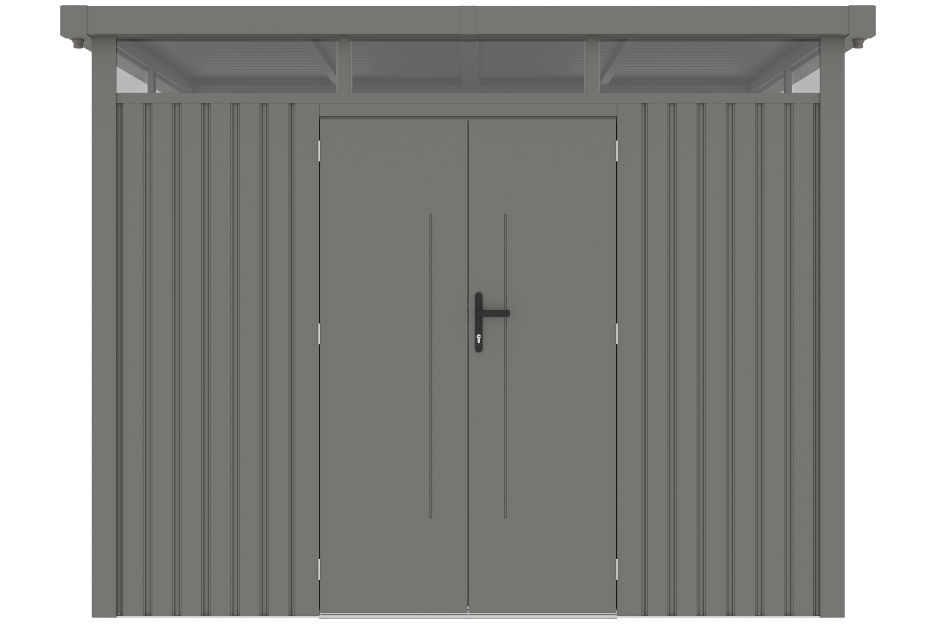 Domek narzędziowy Kopenhaga 294 x 230 cm Silver Grey